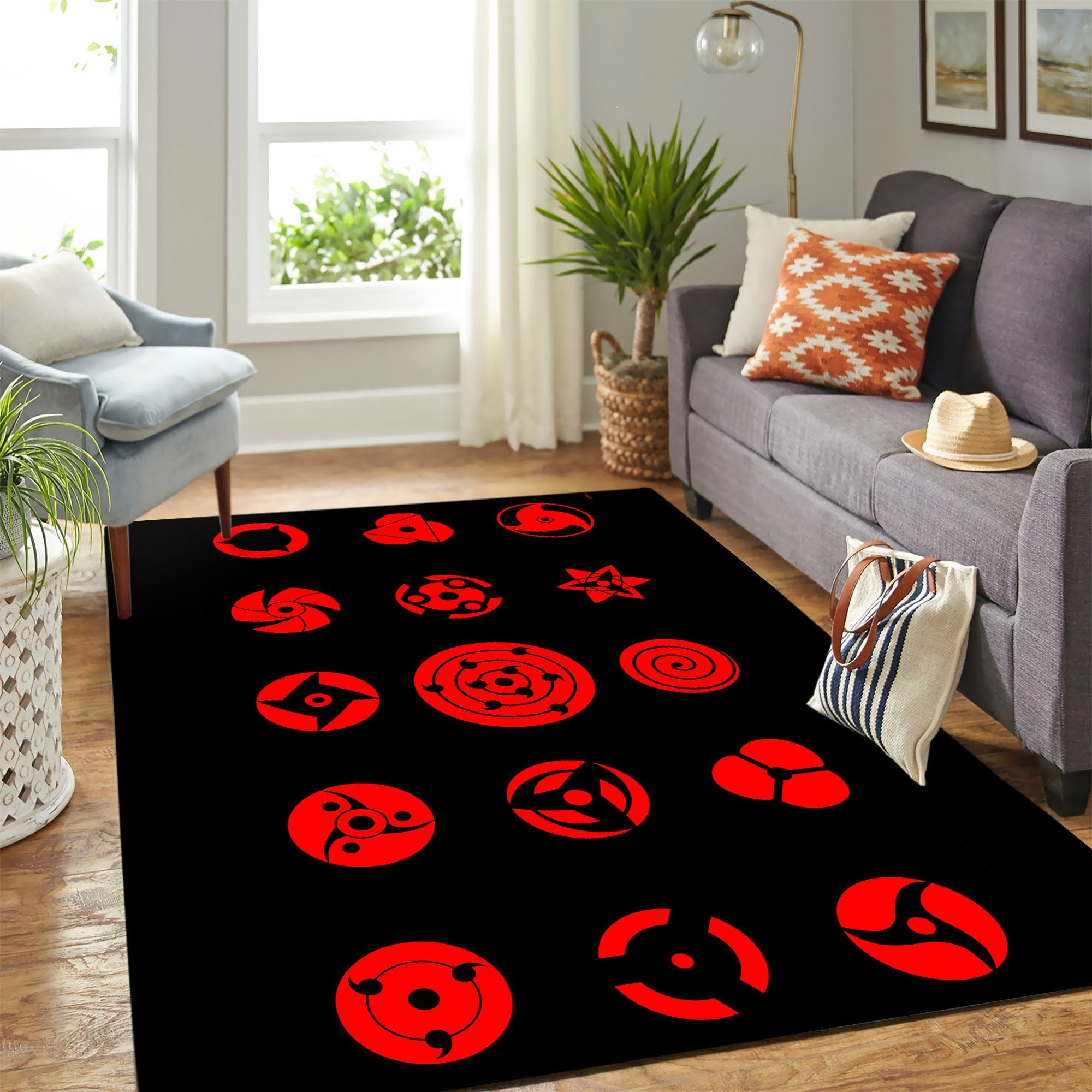 Mangekyo Sharingan Eyes Carpet 1