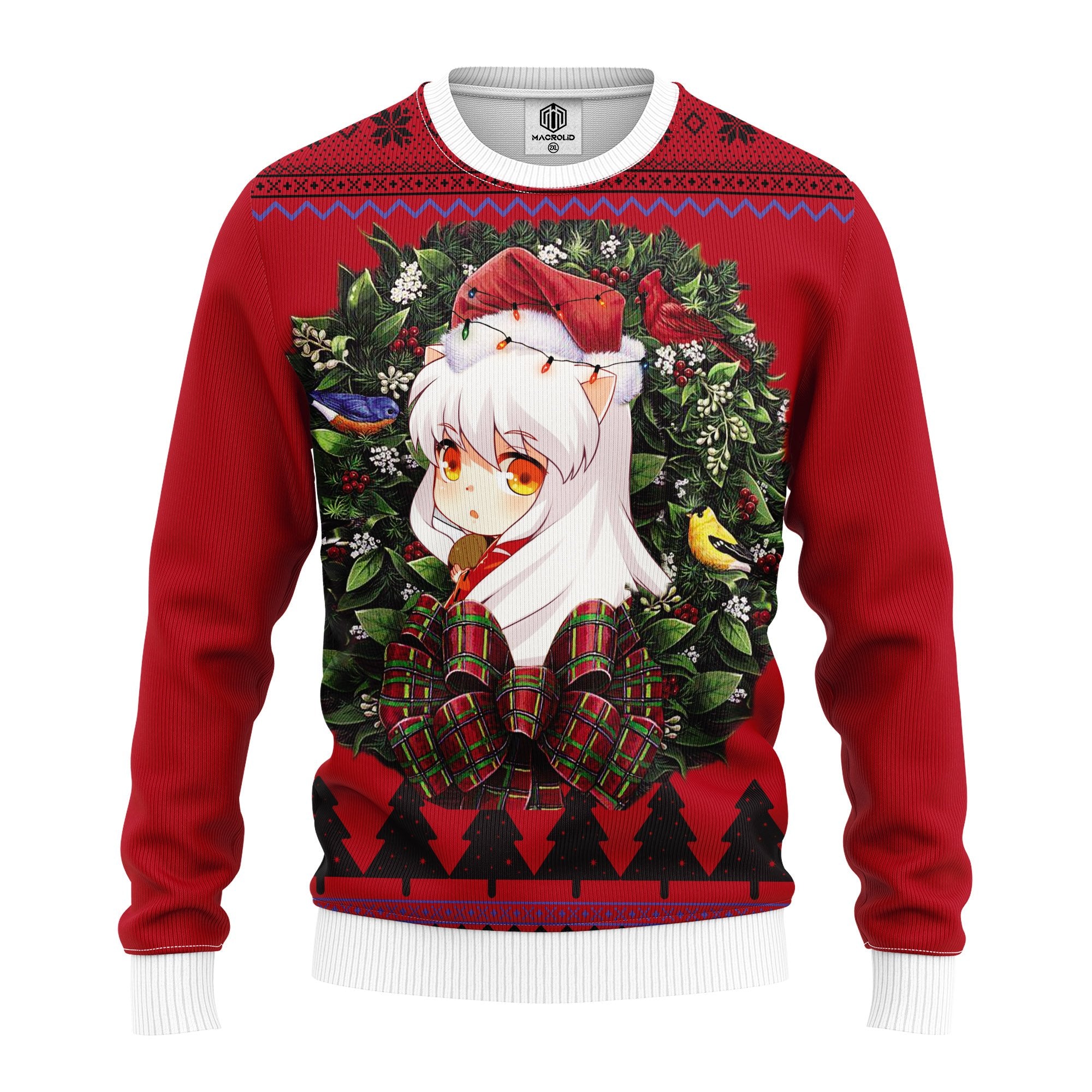 Inuyasha Noel Mc Ugly Christmas Sweater Thanksgiving Gift