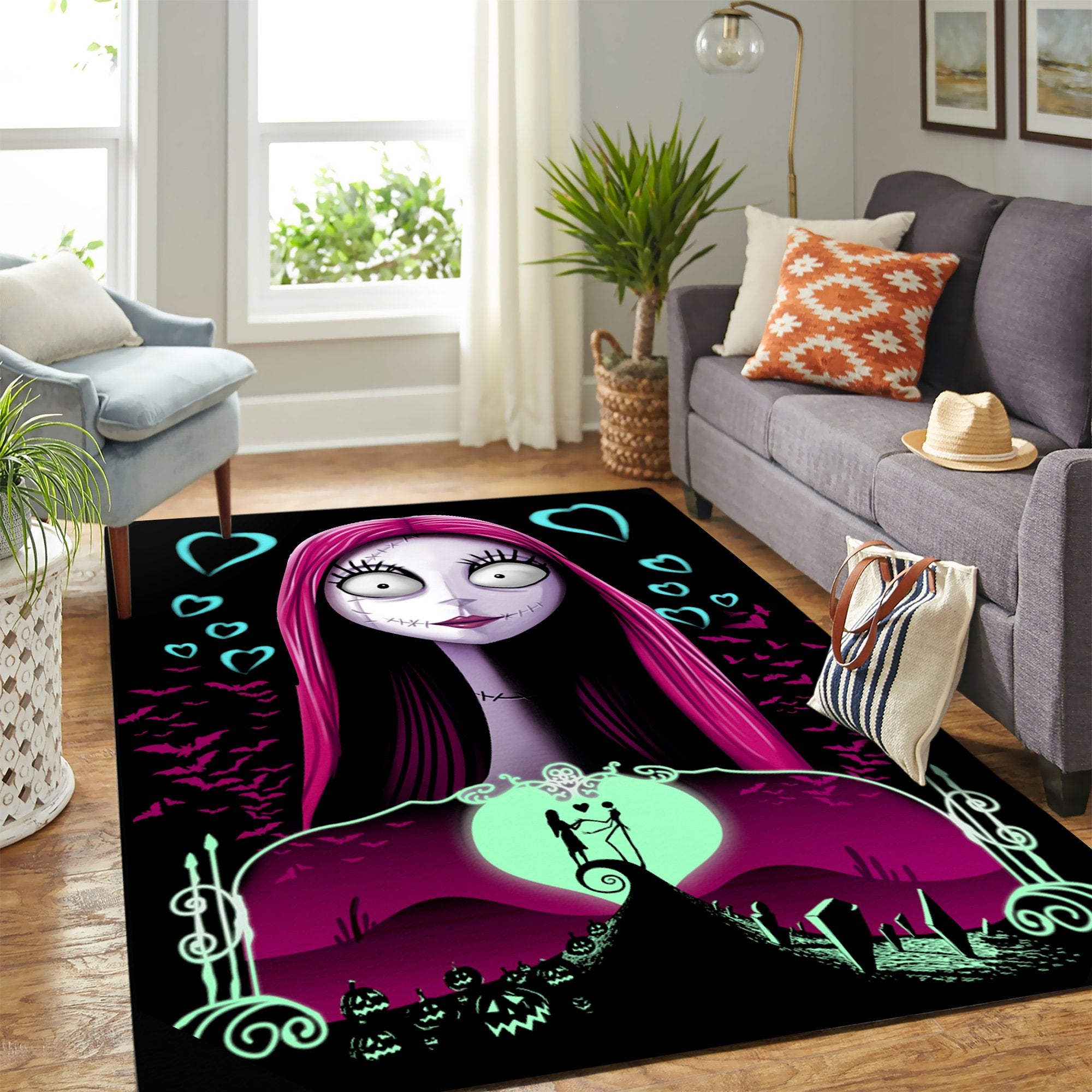 Nightmare Before Christmas Sally Carpet Rug