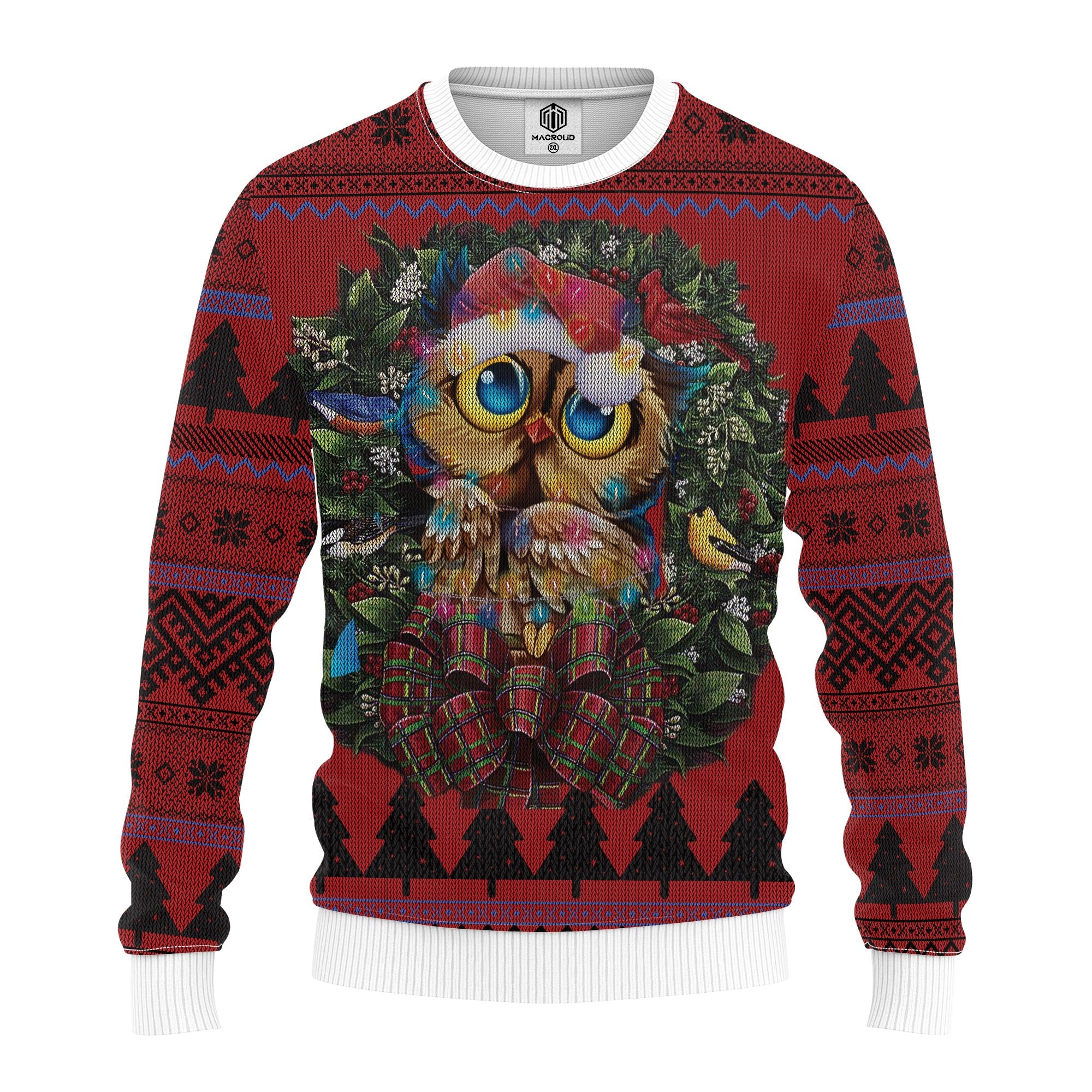 Owl Christmas Mc Ugly Christmas Sweater Thanksgiving Gift