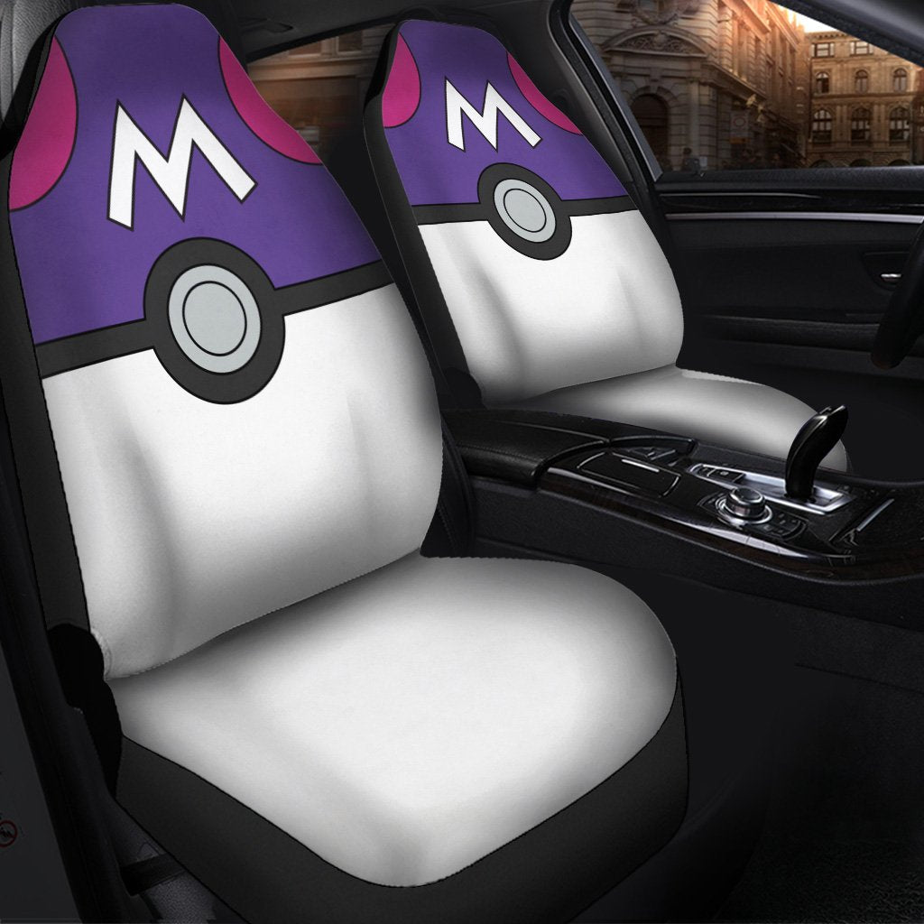 Master Ball Pokemon Seat Cover