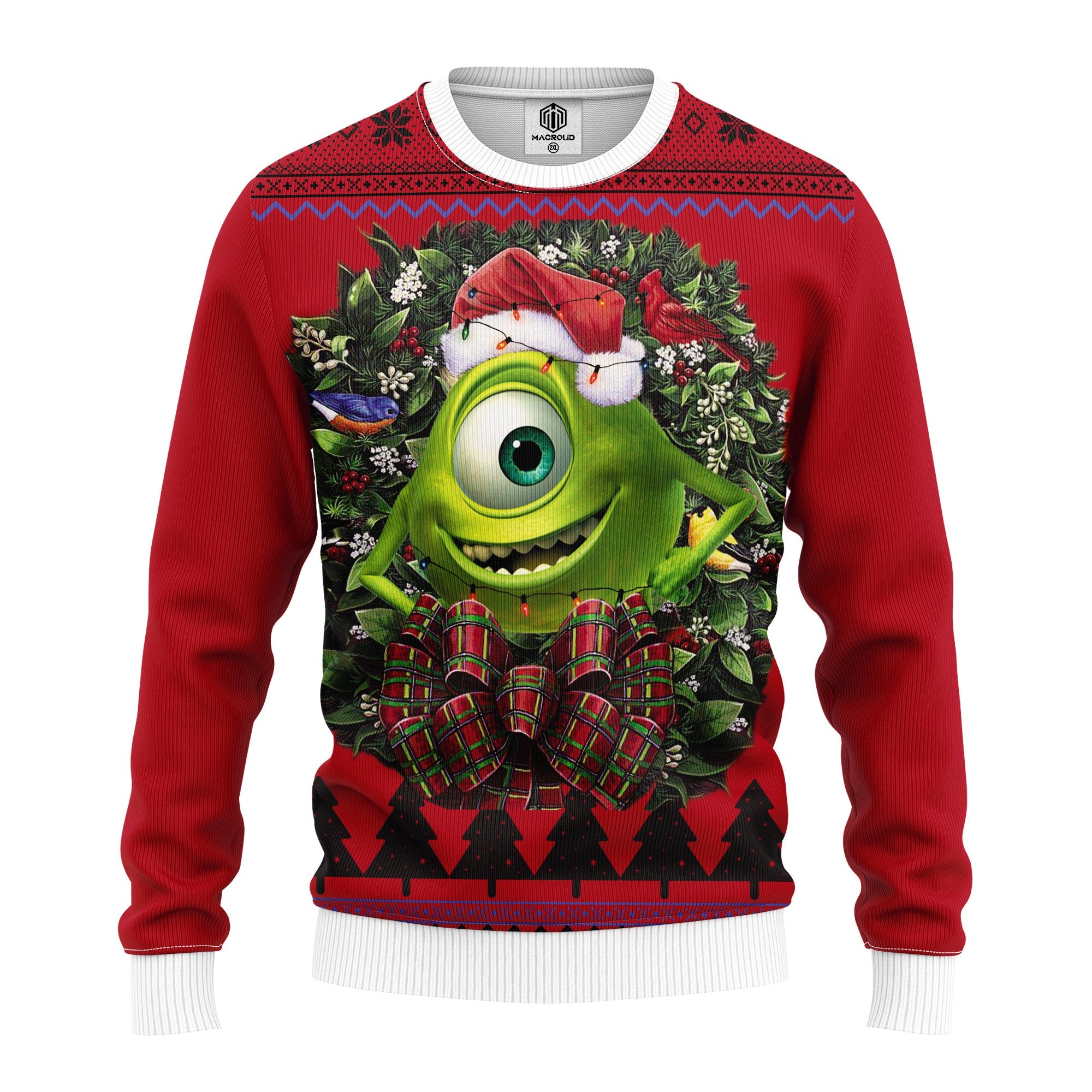 Monster X Noel Mc Ugly Christmas Sweater Thanksgiving Gift