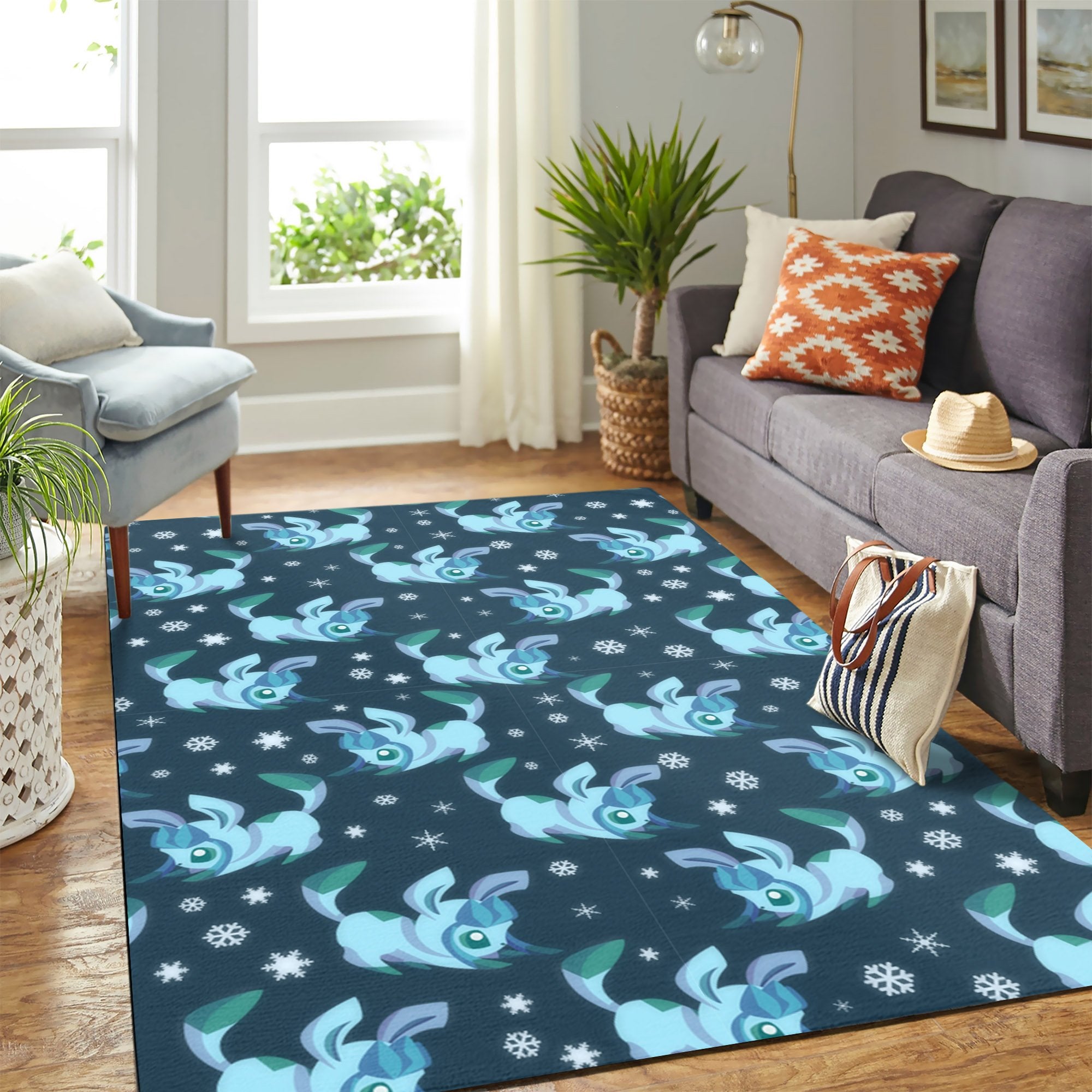 Pokemon Eveevolution Glaceon Carpet