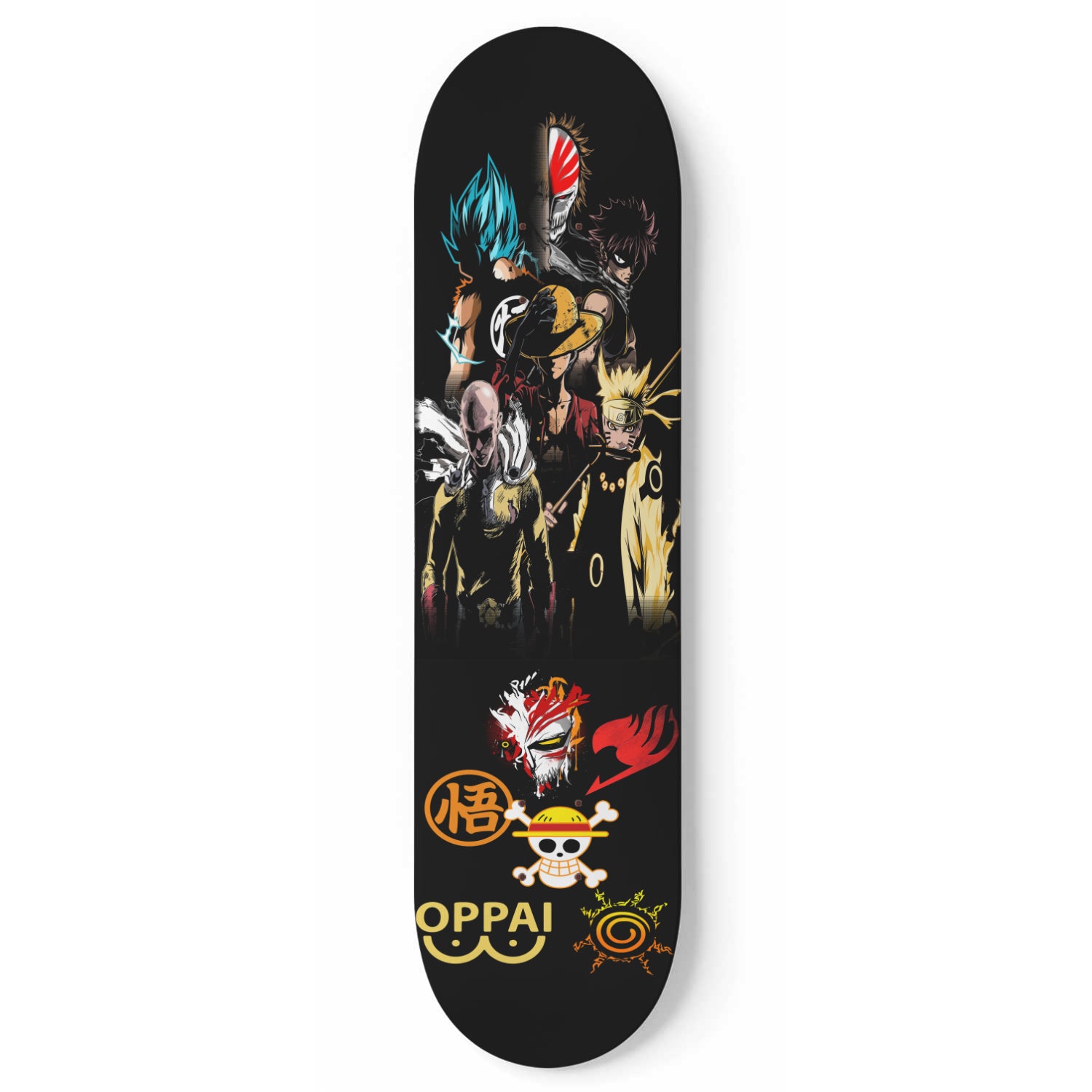 Anime Skateboard Wall Art
