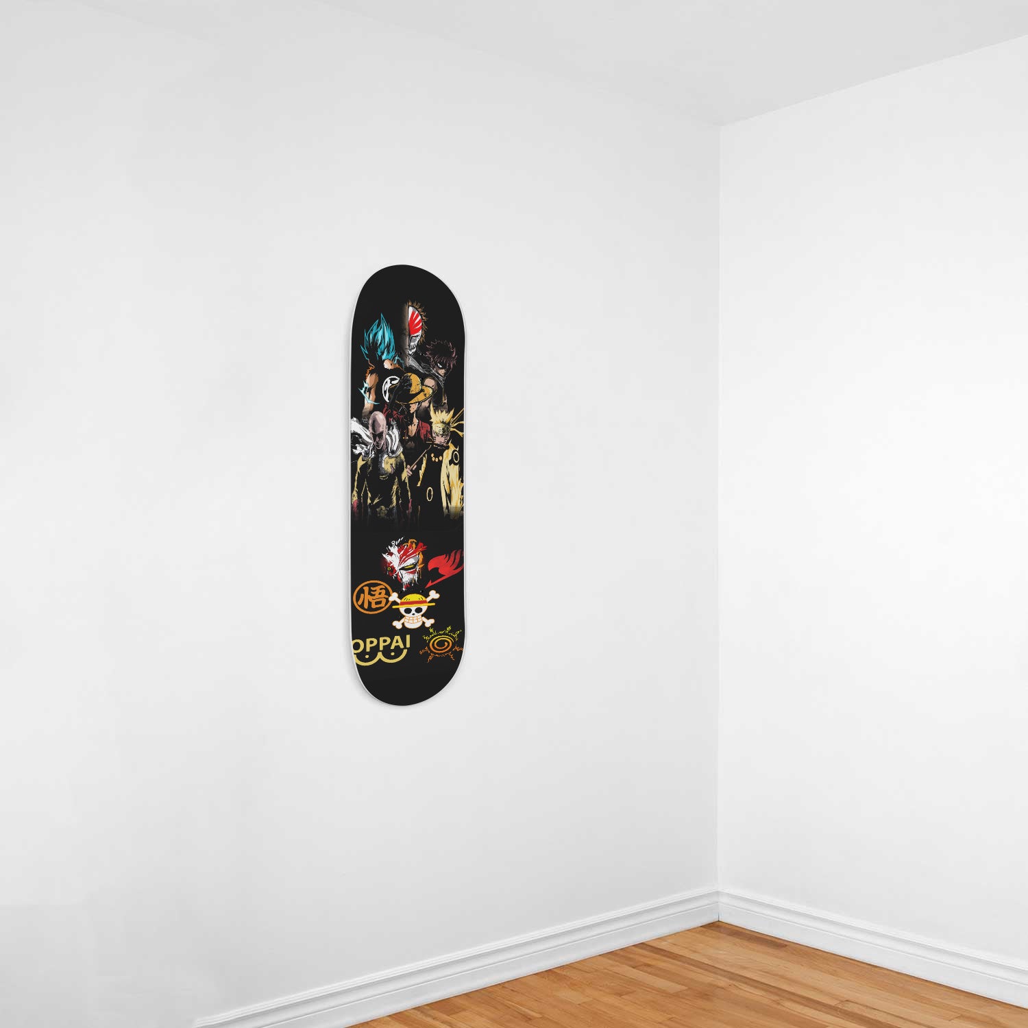 Anime Skateboard Wall Art