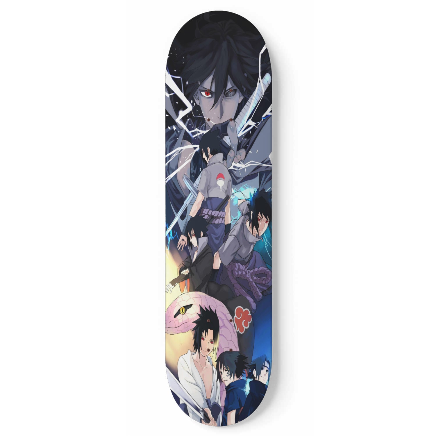 Sasuke Skateboard Wall Art