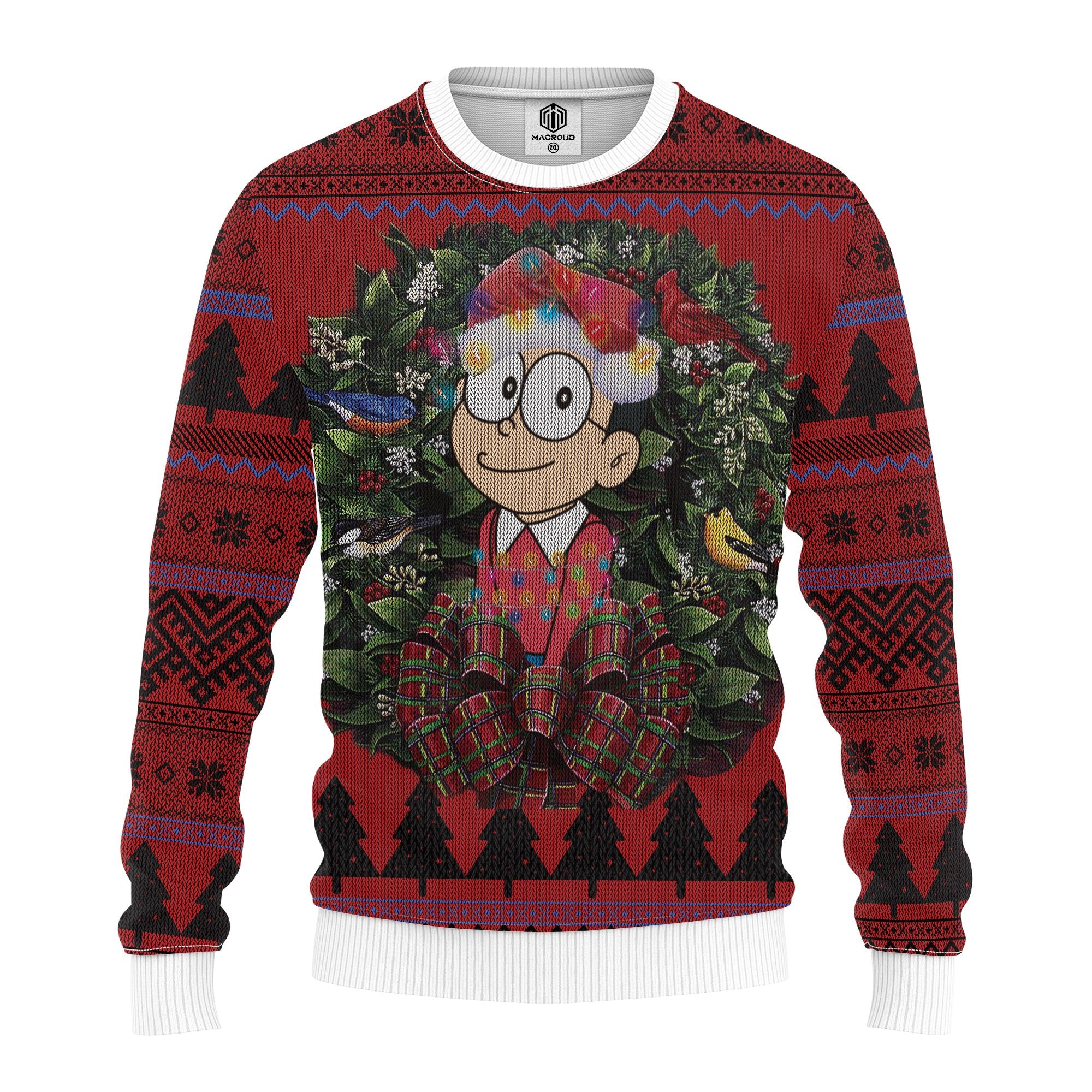 Nobita Doraemon Mc Ugly Christmas Sweater Thanksgiving Gift