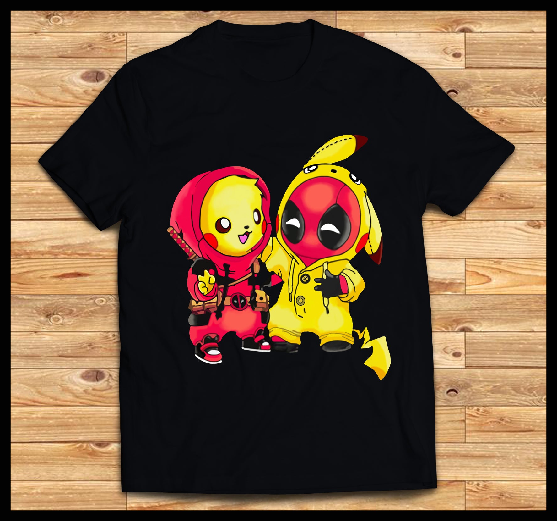 Pikachu & Deadpool Shirt