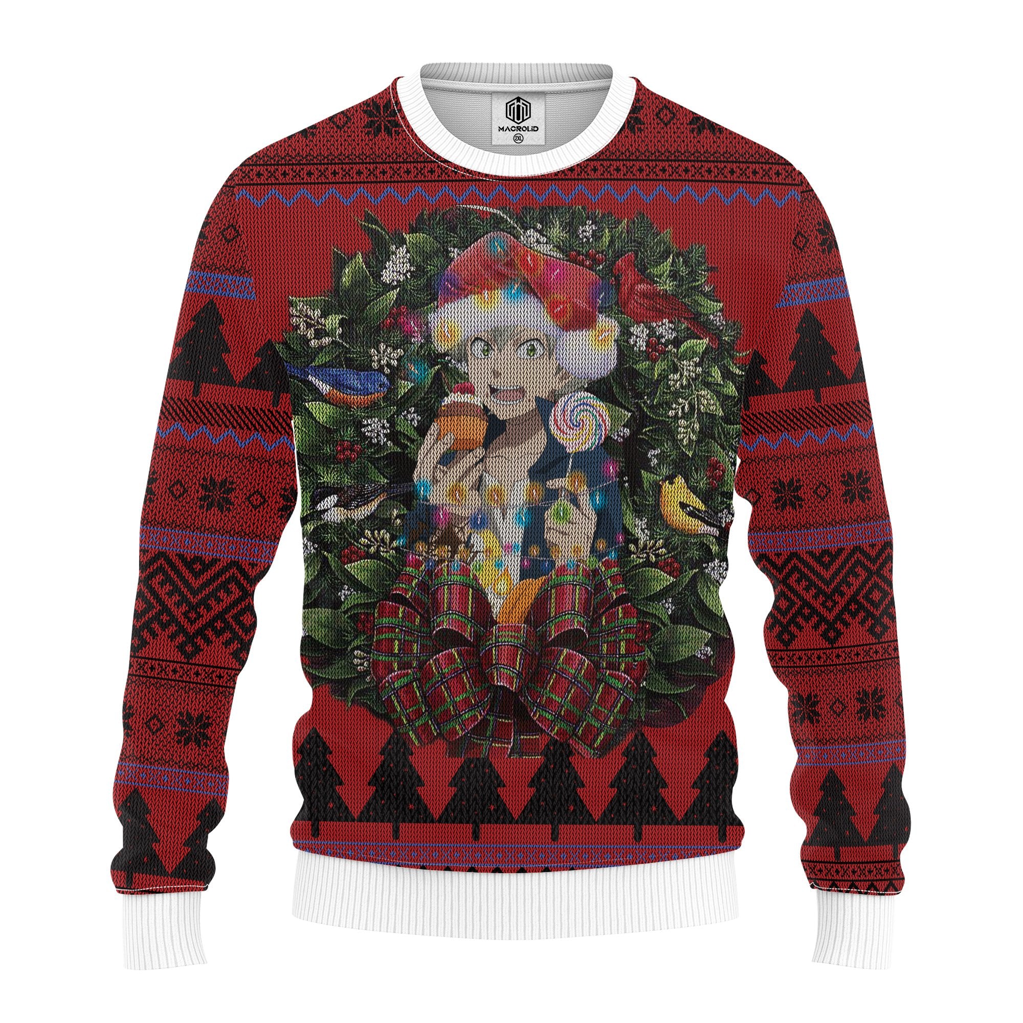 Asta Black Clover Mc Ugly Christmas Sweater Thanksgiving Gift