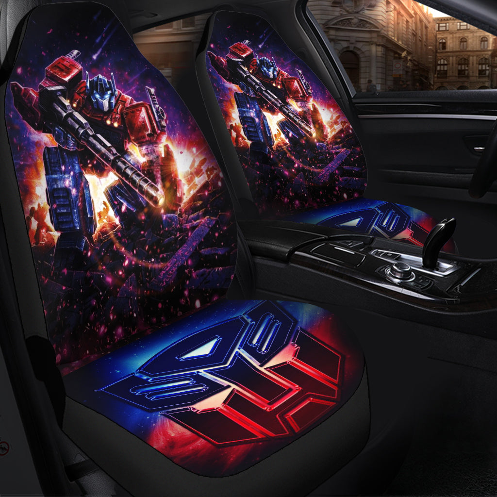 Optimus Prime Autobots Seat Covers