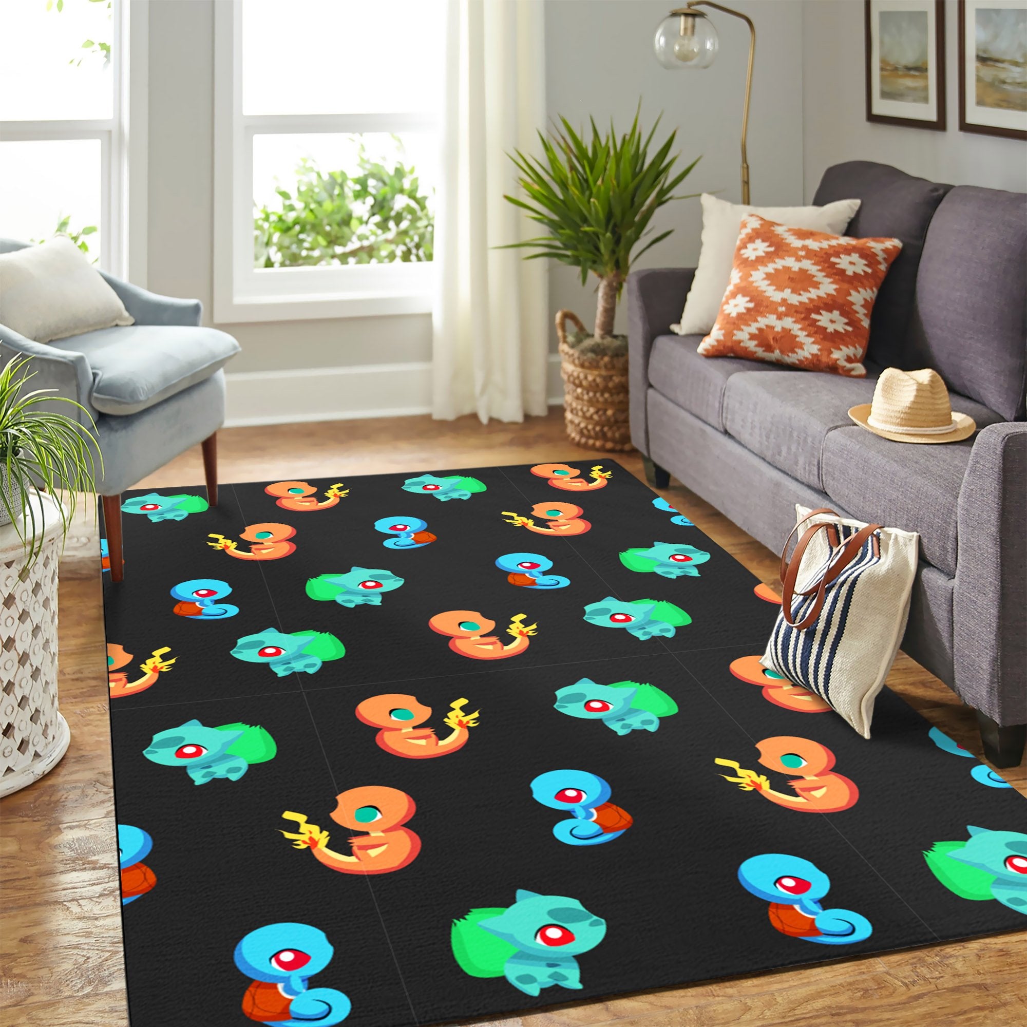 Pokemon Gen 1 Chibi Carpet