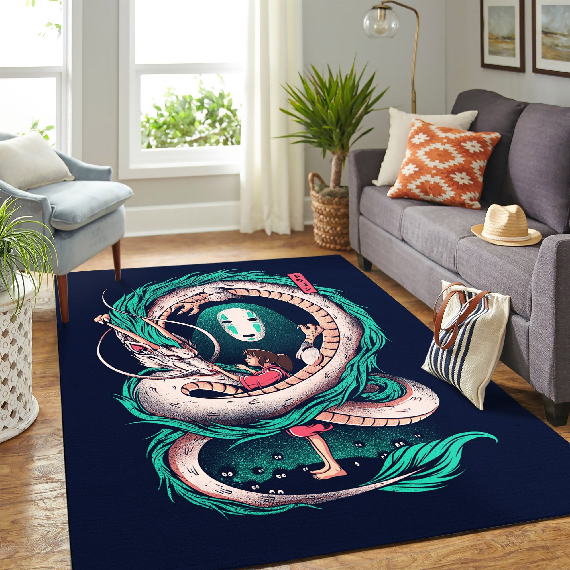 Spirited Away Anime Carpet