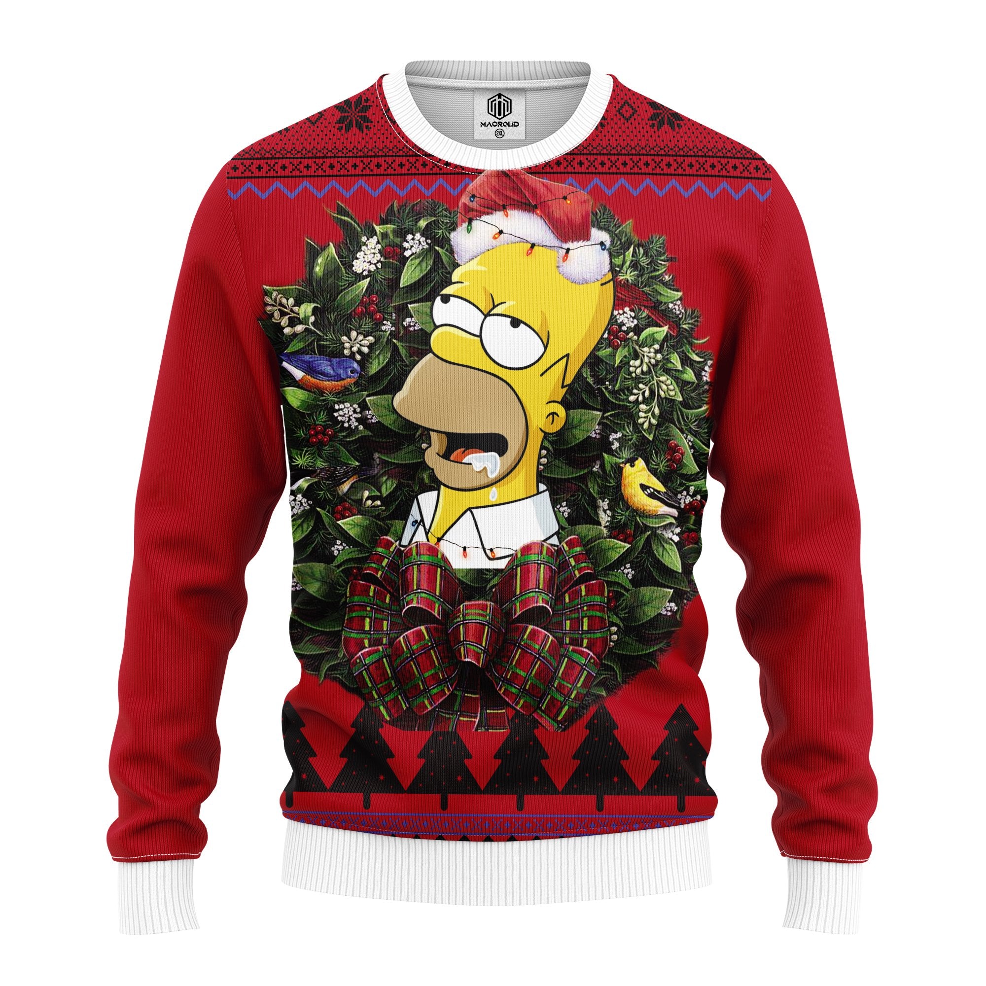 Simpsons Funny Noel Mc Ugly Christmas Sweater Thanksgiving Gift