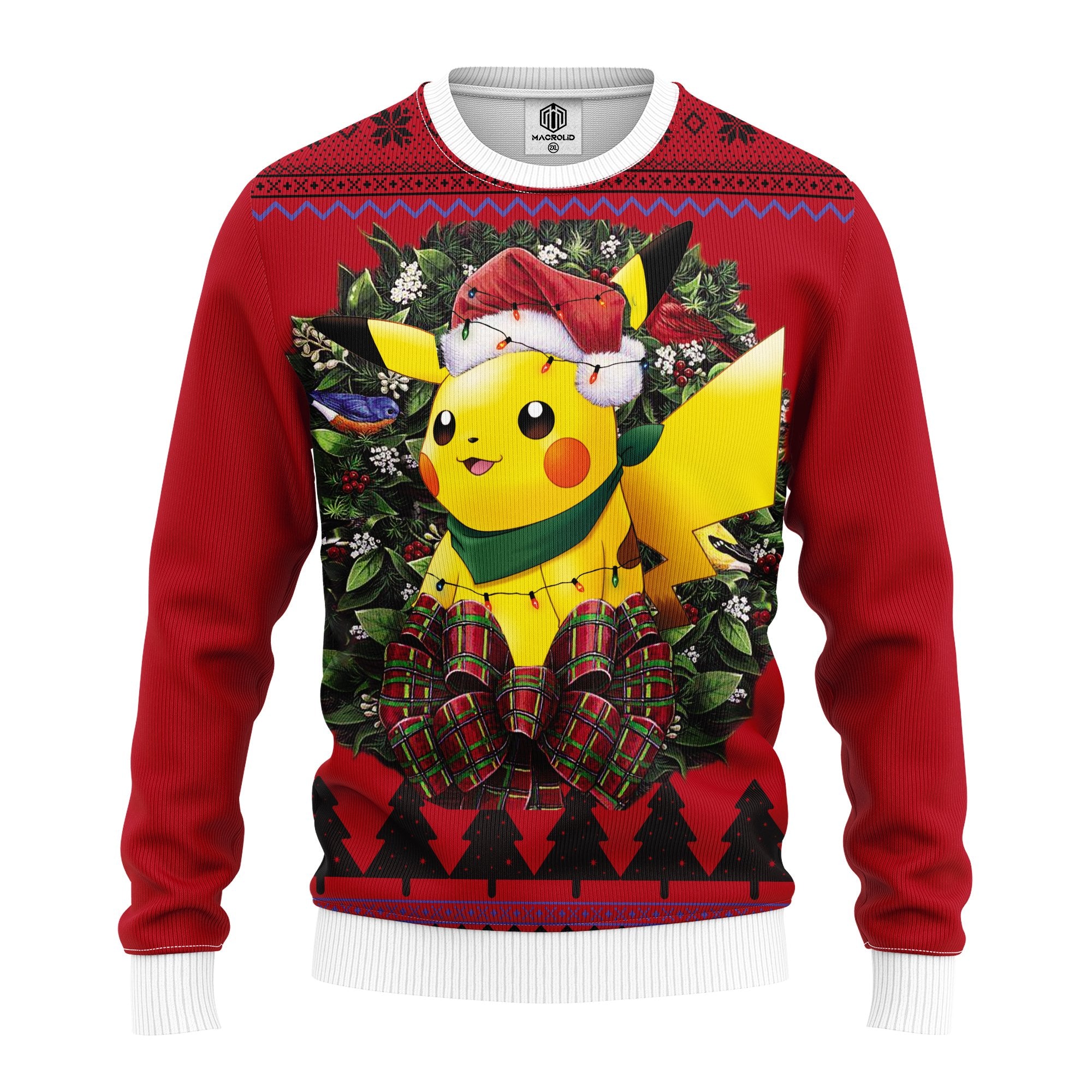 Pikachu Cute Noel Mc Ugly Christmas Sweater Thanksgiving Gift