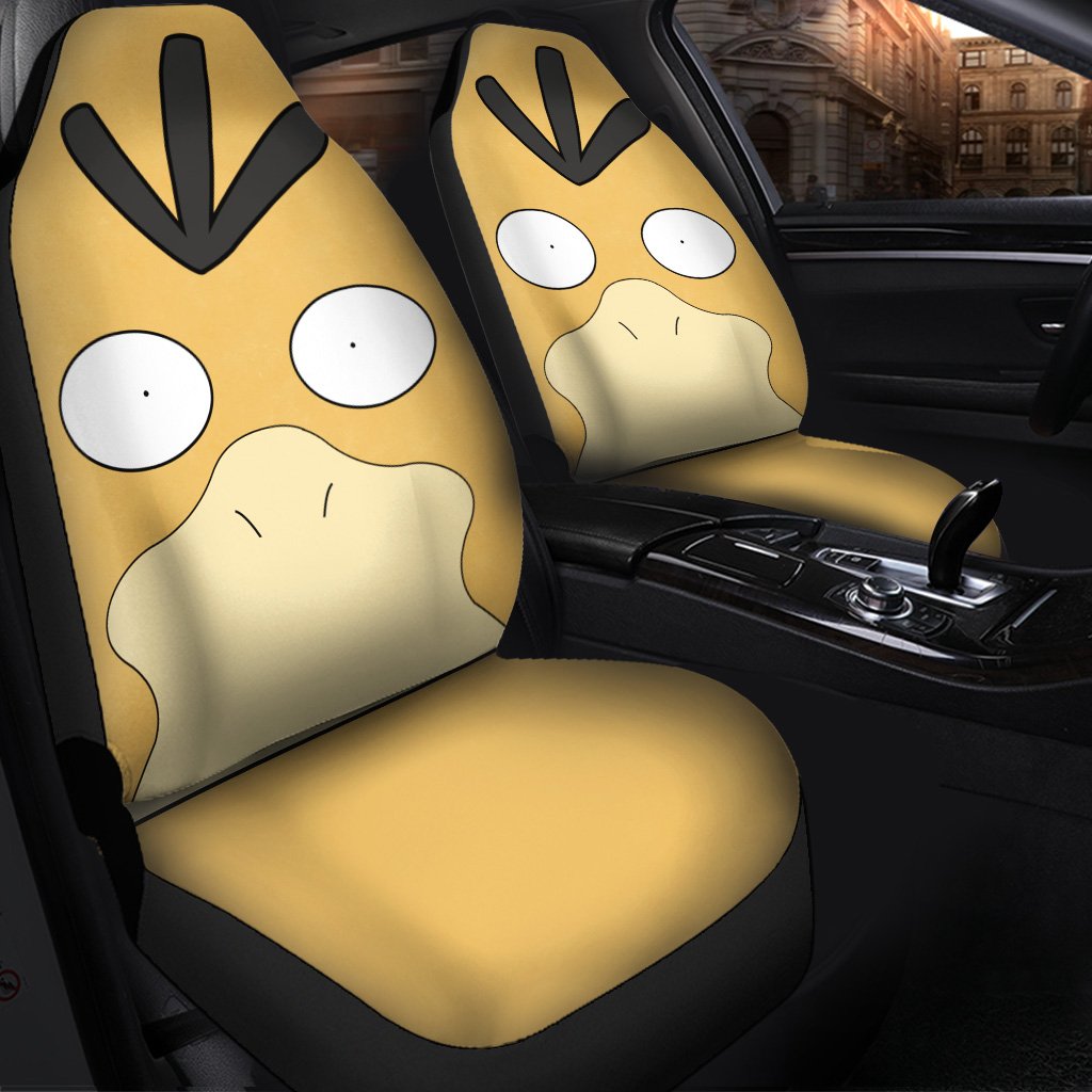 Psyduck Pokemon Seat Cover