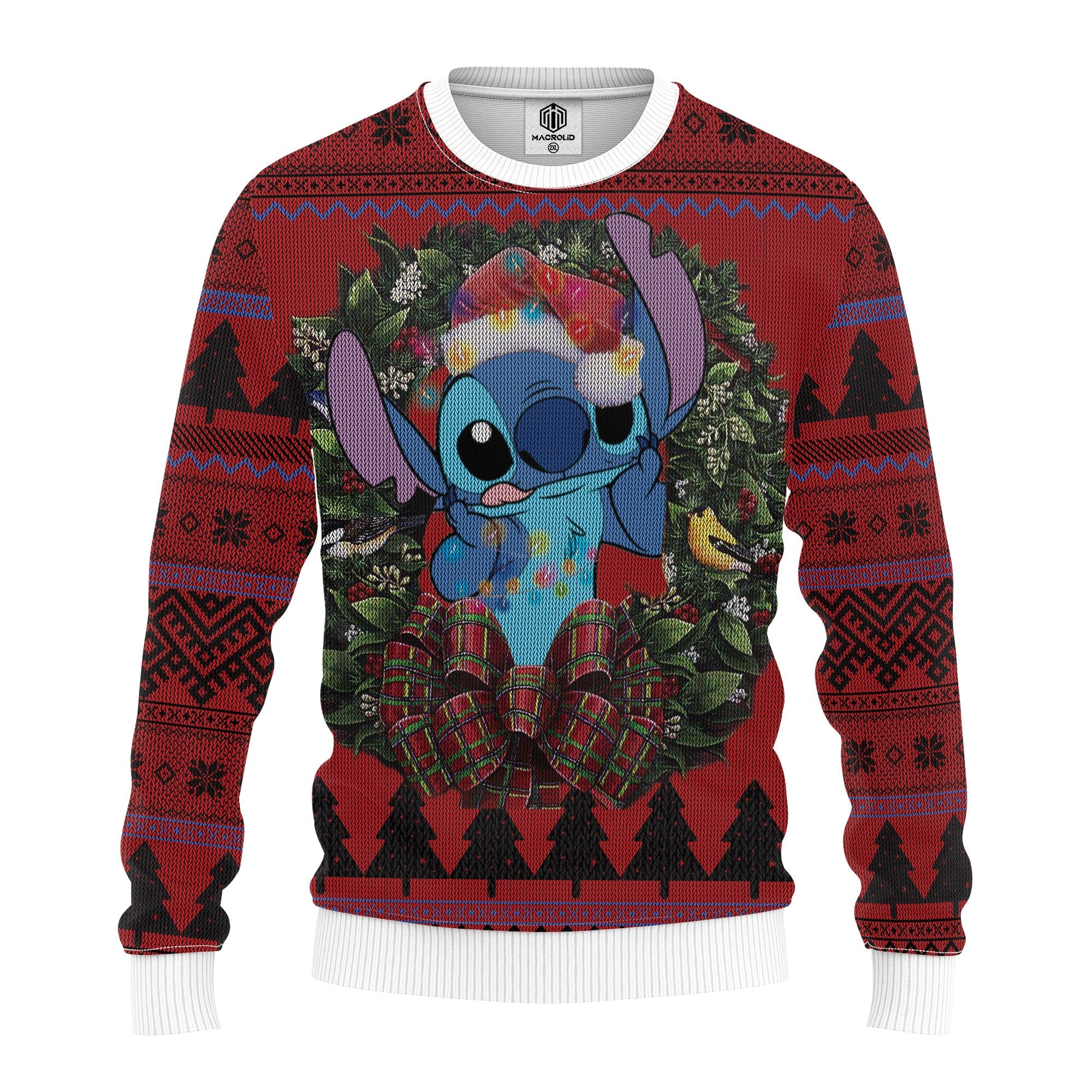 Stitch Cute Mc Ugly Christmas Sweater Thanksgiving Gift