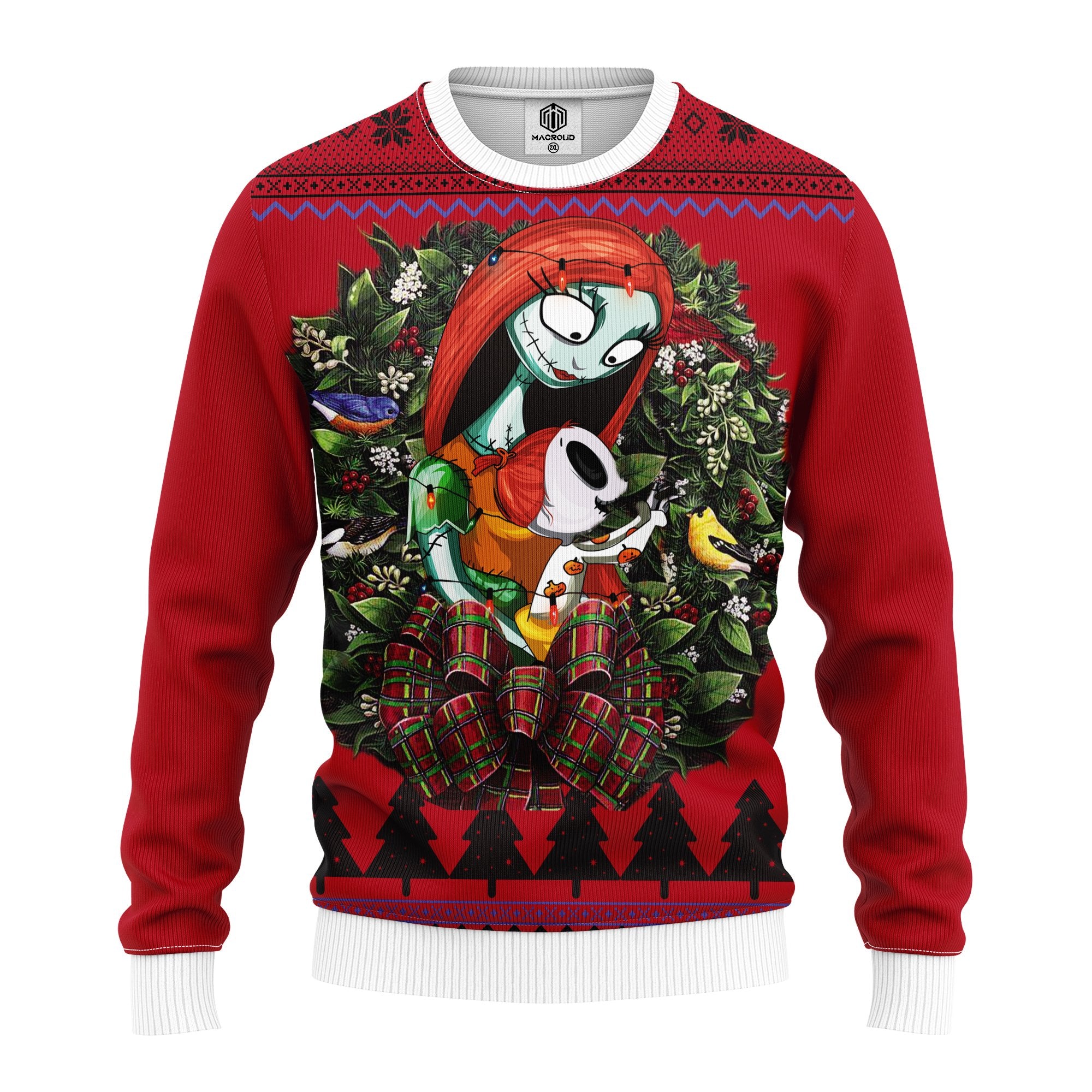 Sally Nightmare Before Christmas Mom Noel Mc Ugly Christmas Sweater Thanksgiving Gift