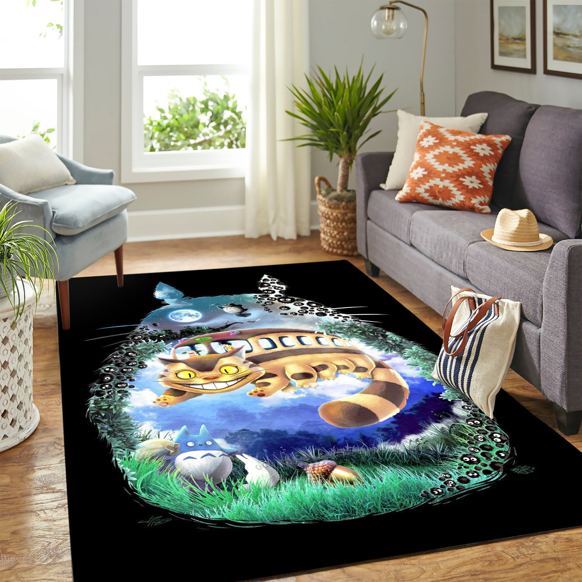 My Neighbor Totoro Carpet Rug