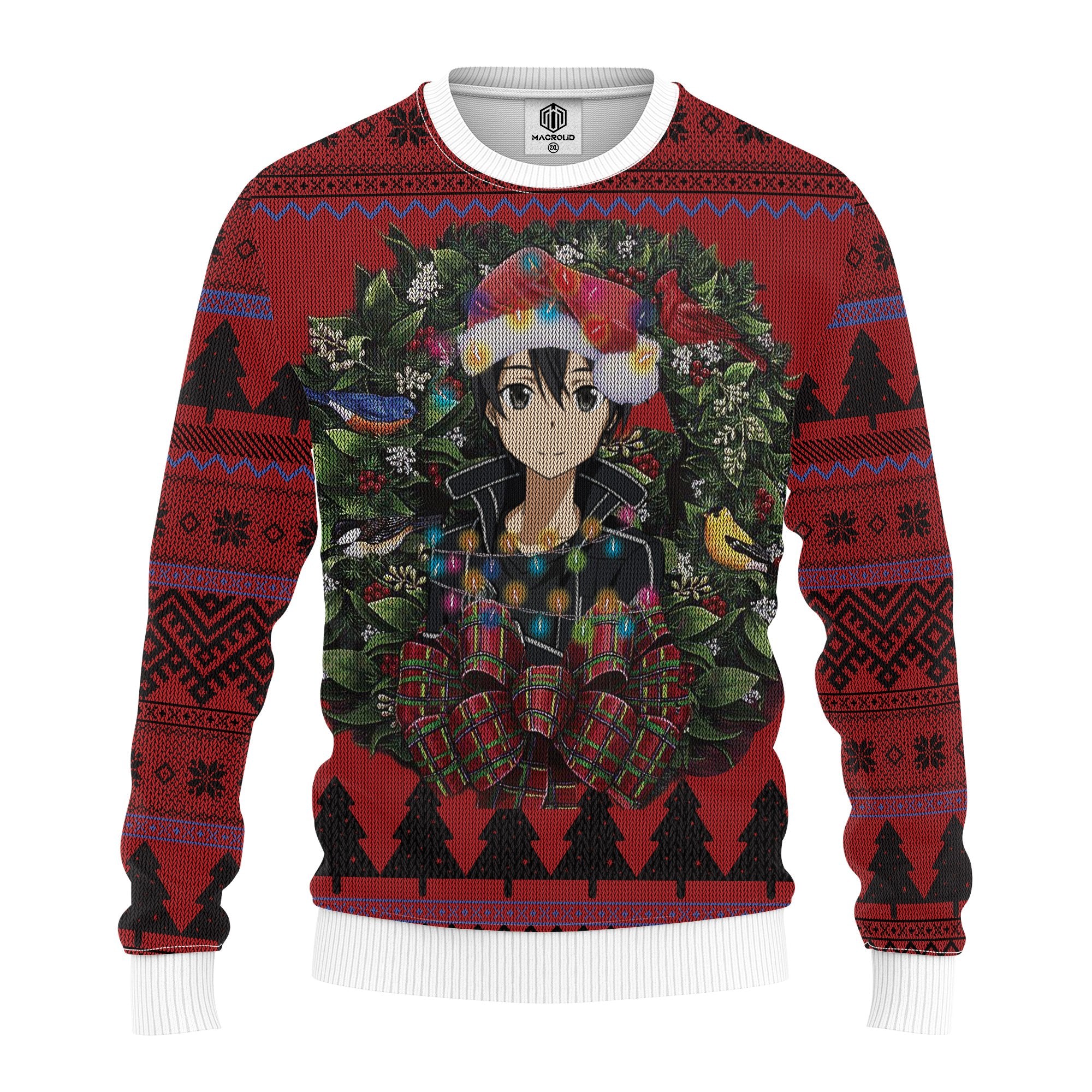 Kirito Sword Art Online Mc Ugly Christmas Sweater Thanksgiving Gift