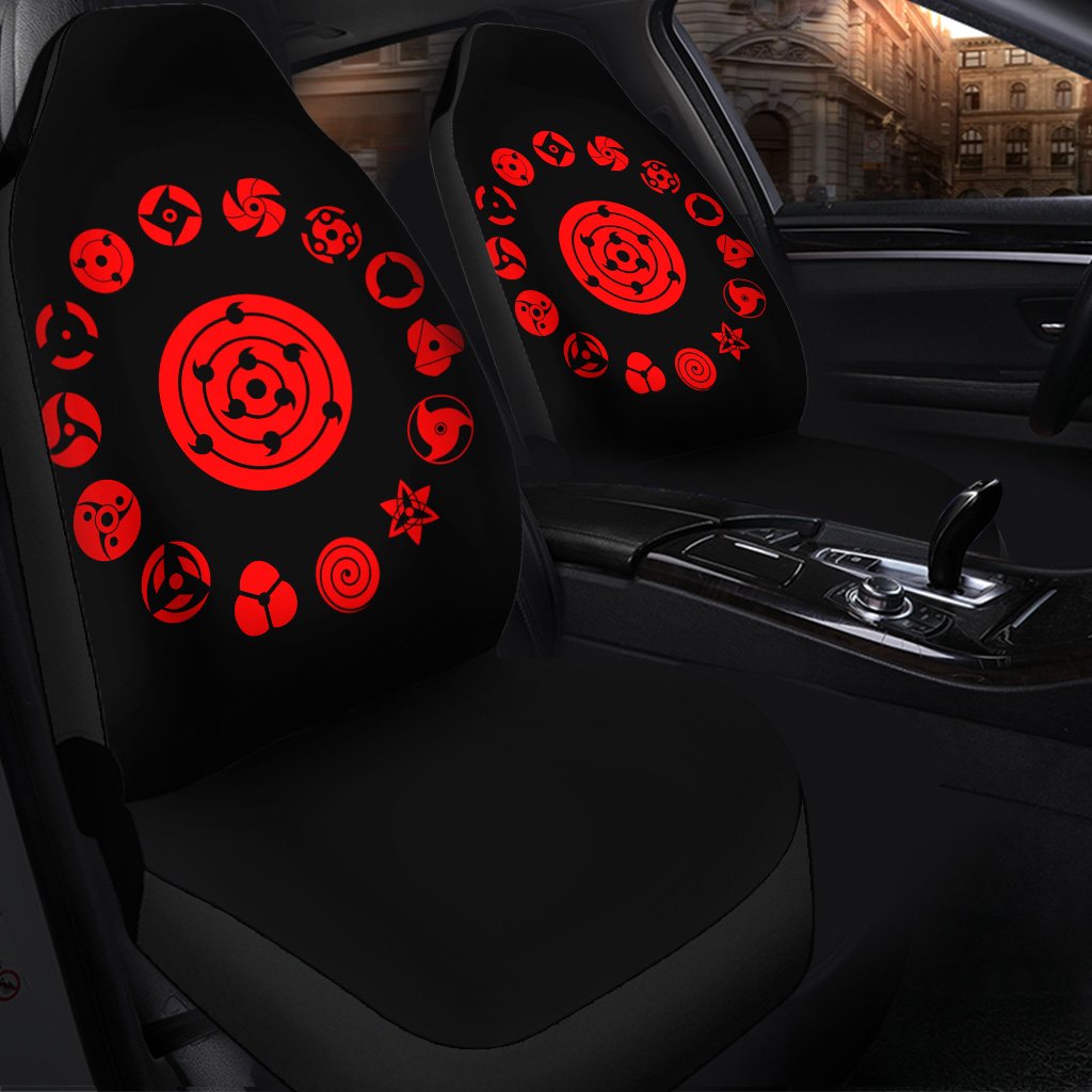 Mangekyo Sharingan Eyes Seat Cover