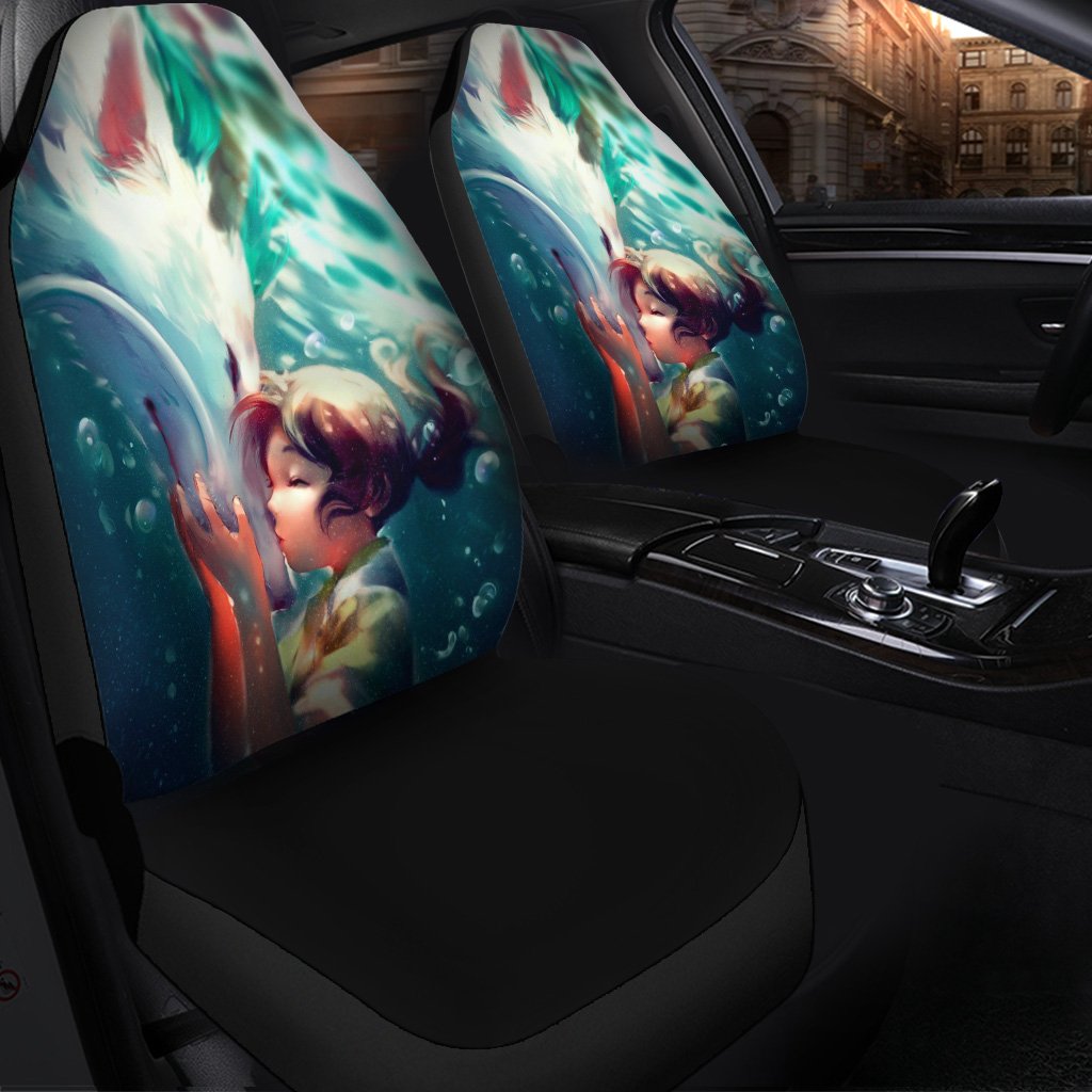 Spirited Away Kiss Car Seat Cover