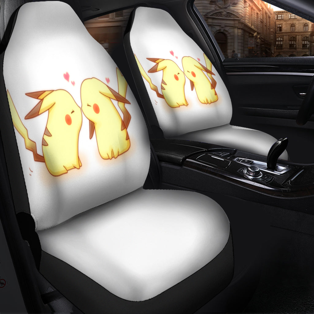 Pikachu Kiss Seat Covers