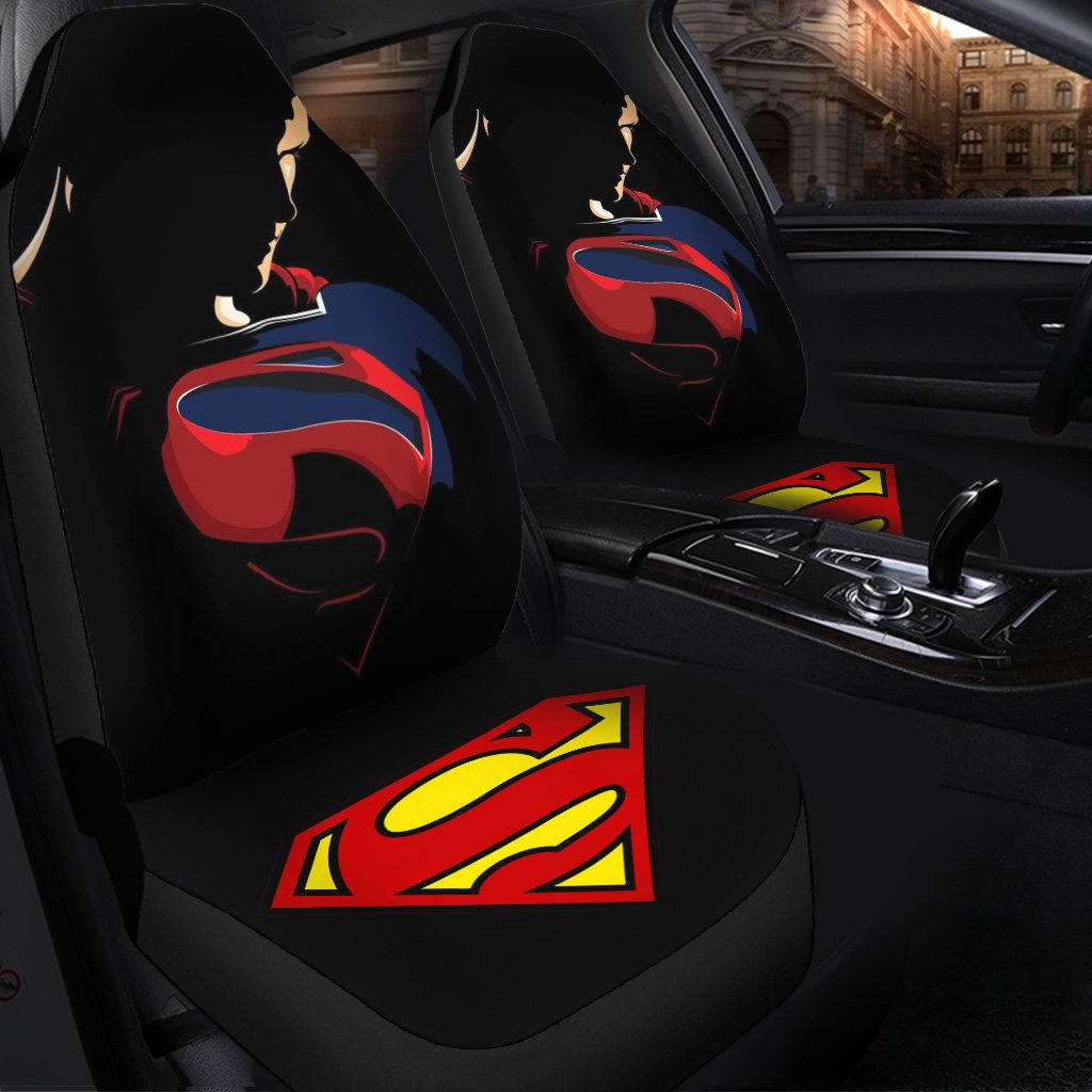 Superman Sad Seat Cover