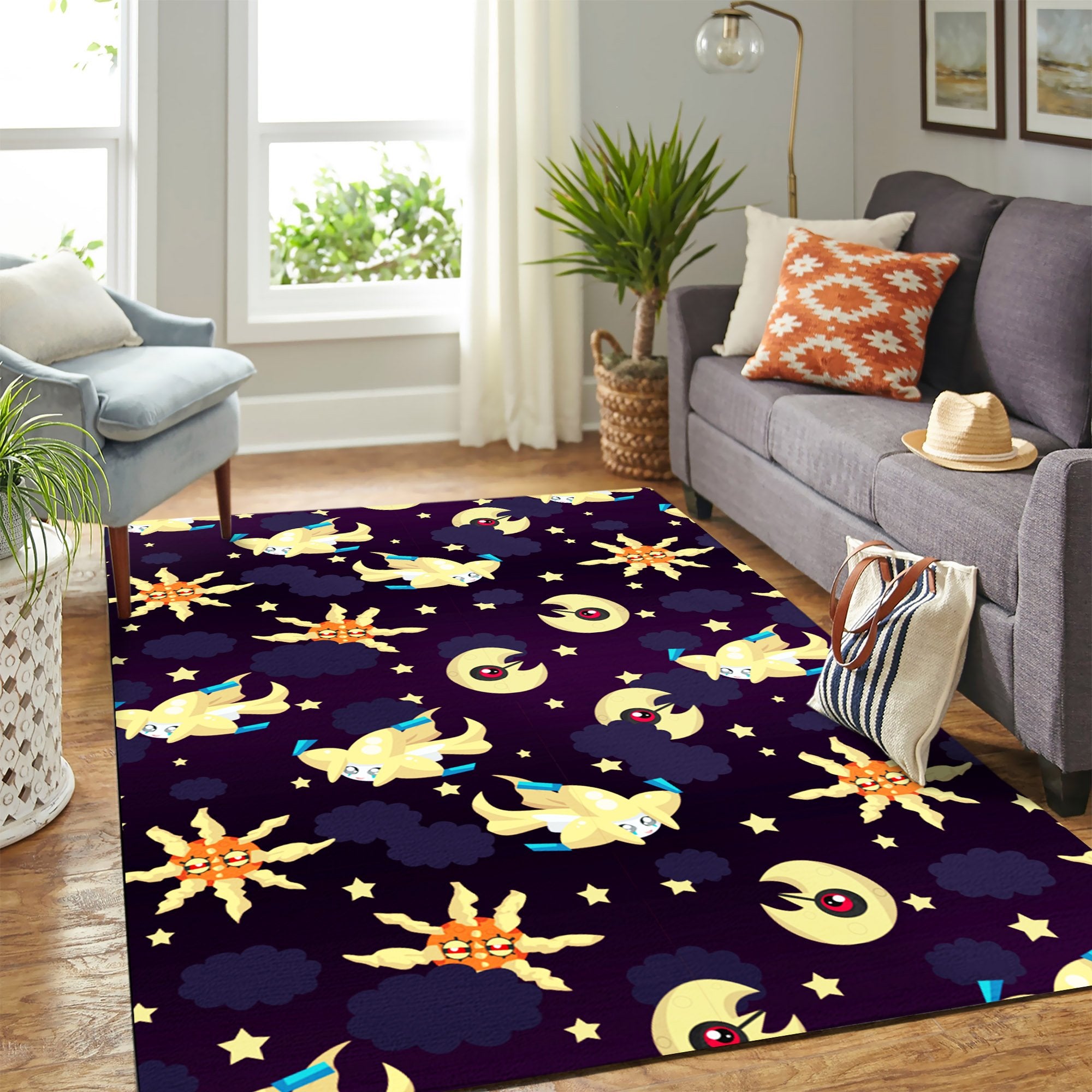 Pokemon Sun Moon Carpet