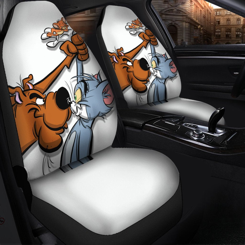Tom Jerry Scooby Doo Seat Cover