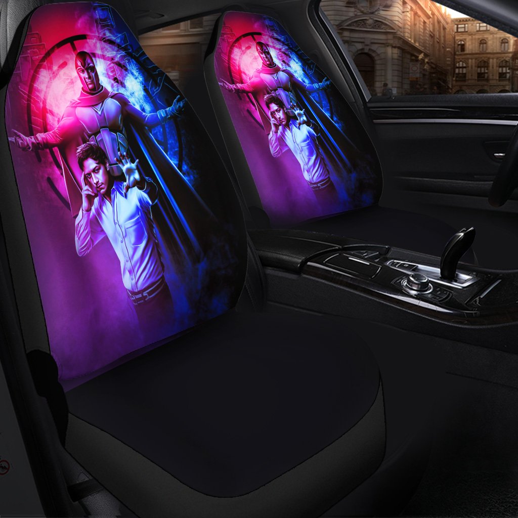 Professor X And Magneto Seat Cover
