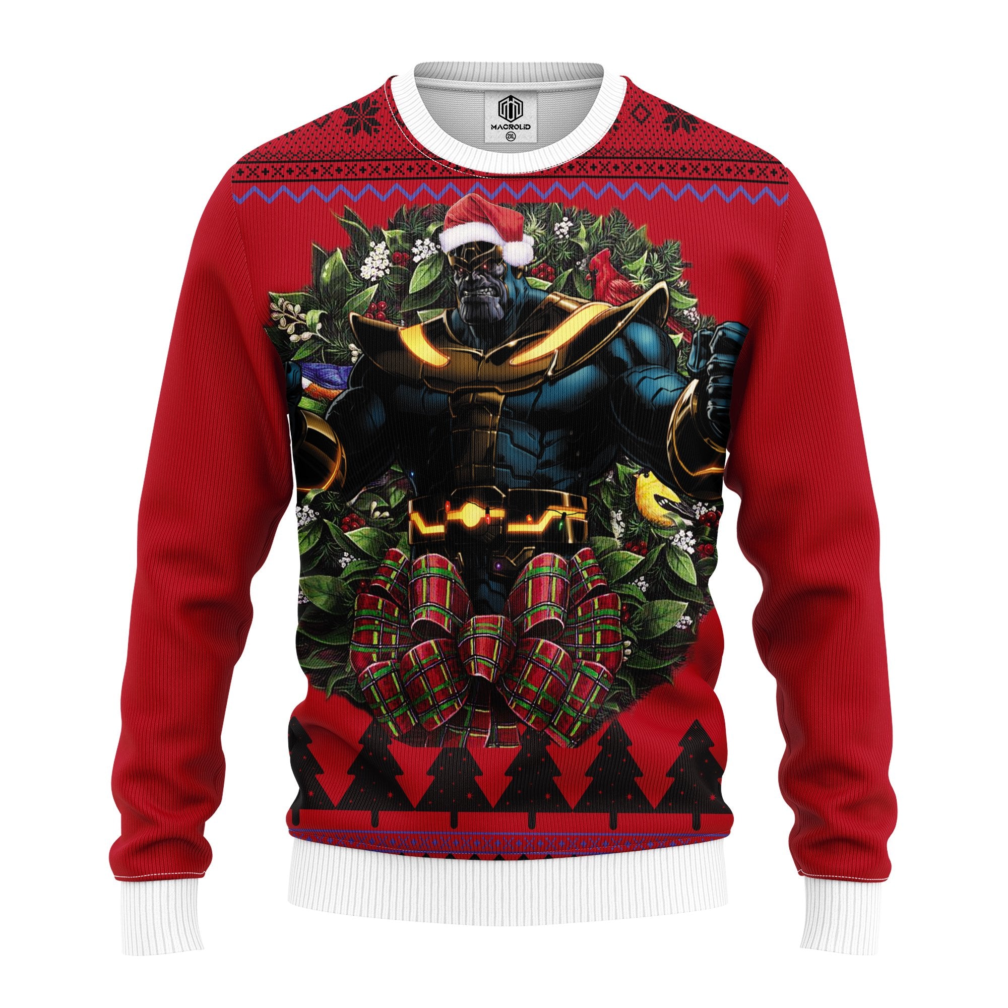 Thanos Noel Mc Ugly Christmas Sweater Thanksgiving Gift