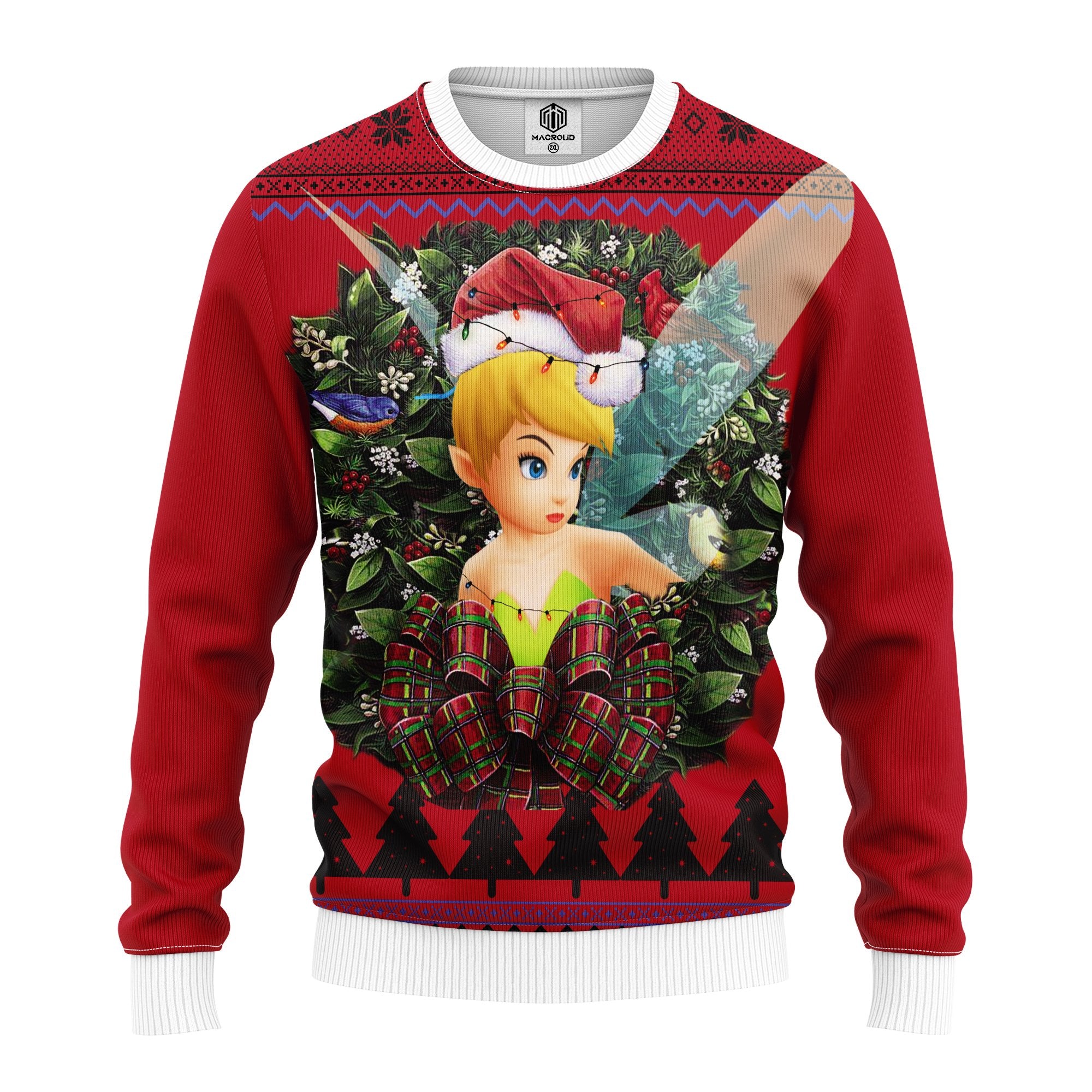 Tinkerbell Noel Mc Ugly Christmas Sweater Thanksgiving Gift