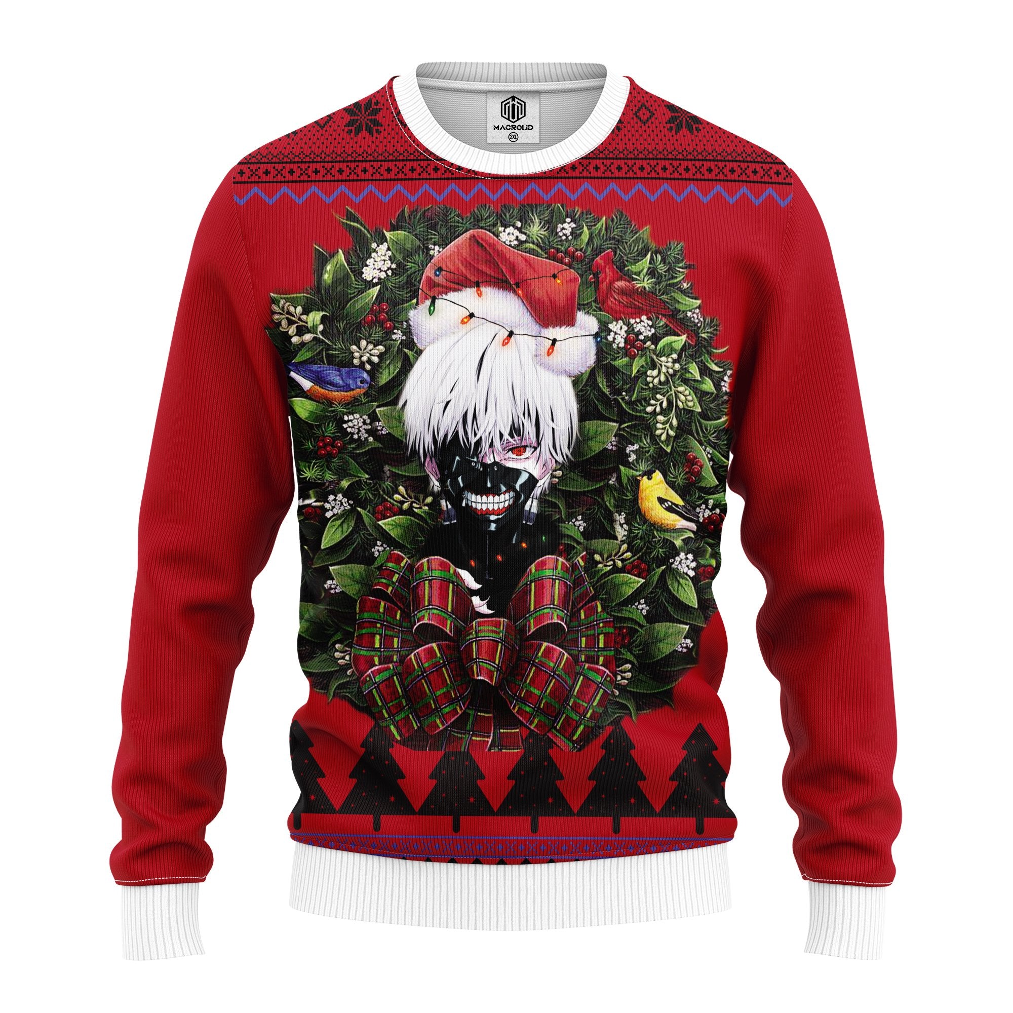 Tokyo Ghoul Noel Mc Ugly Christmas Sweater Thanksgiving Gift