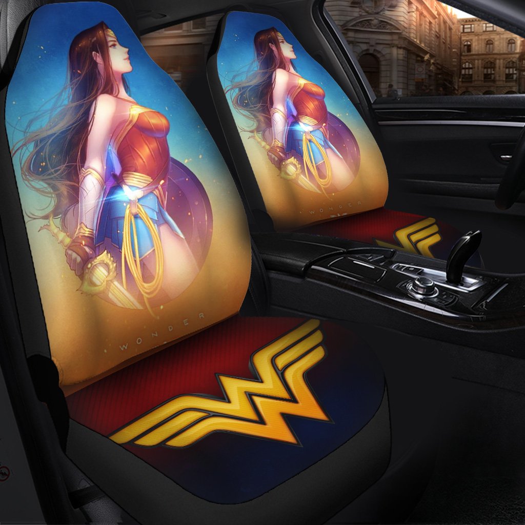 Wonder Woman Anime Seat Cover