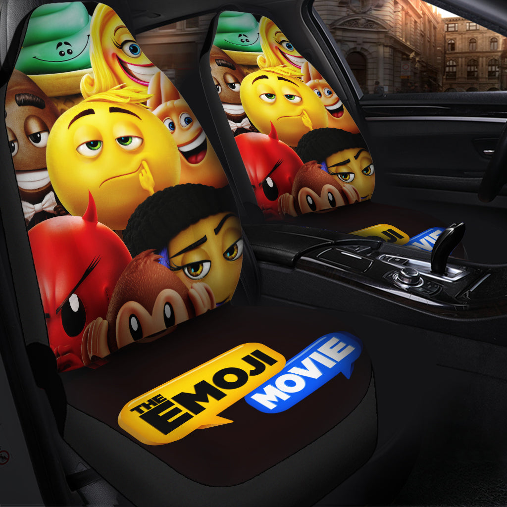 The Emoji Movie Seat Covers