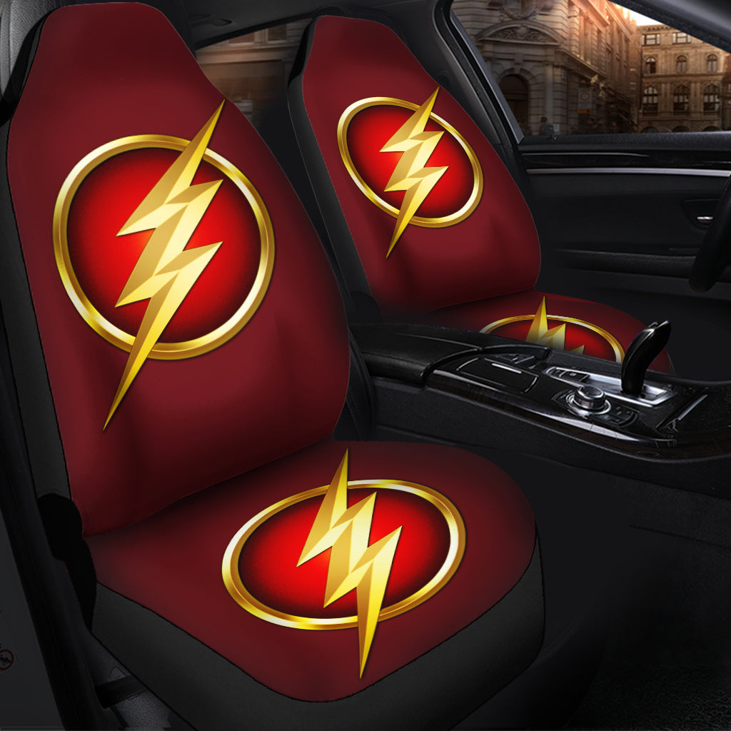 The Flash Logo Seat Covers