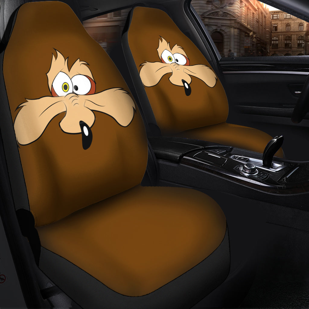 Wile E. Coyote Seat Covers