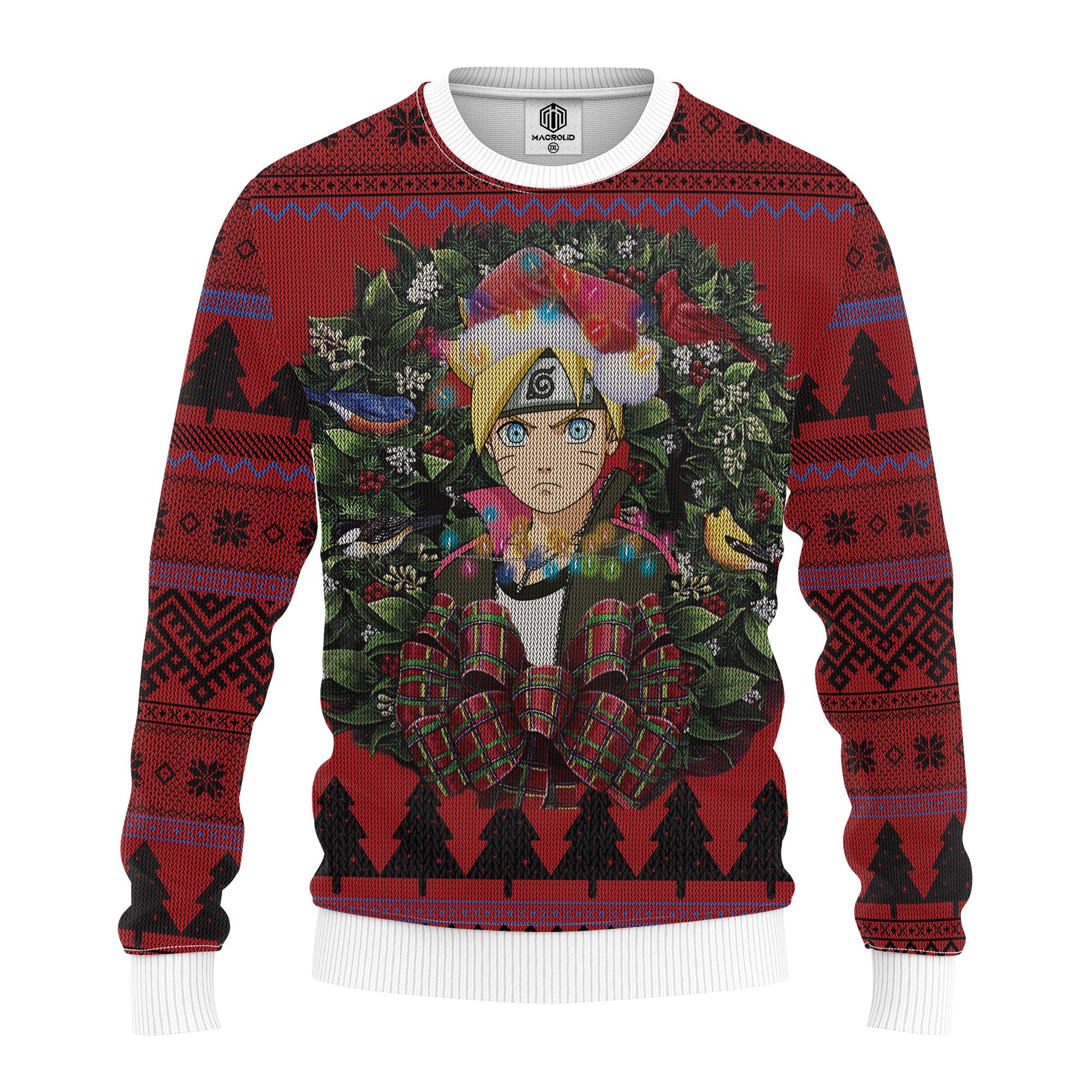 Boruto Mc Ugly Christmas Sweater Thanksgiving Gift