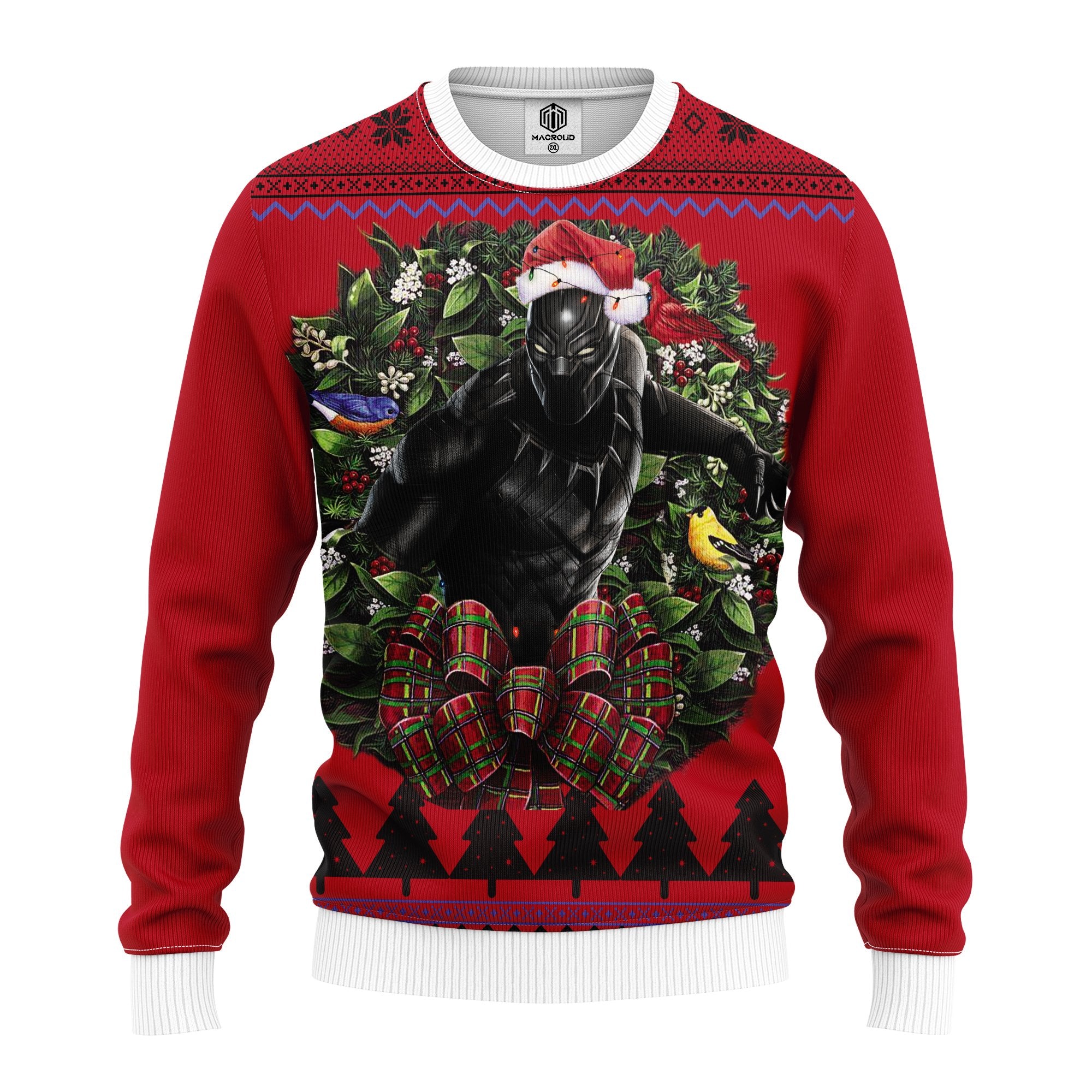 Black Panther Noel Mc Ugly Christmas Sweater Thanksgiving Gift