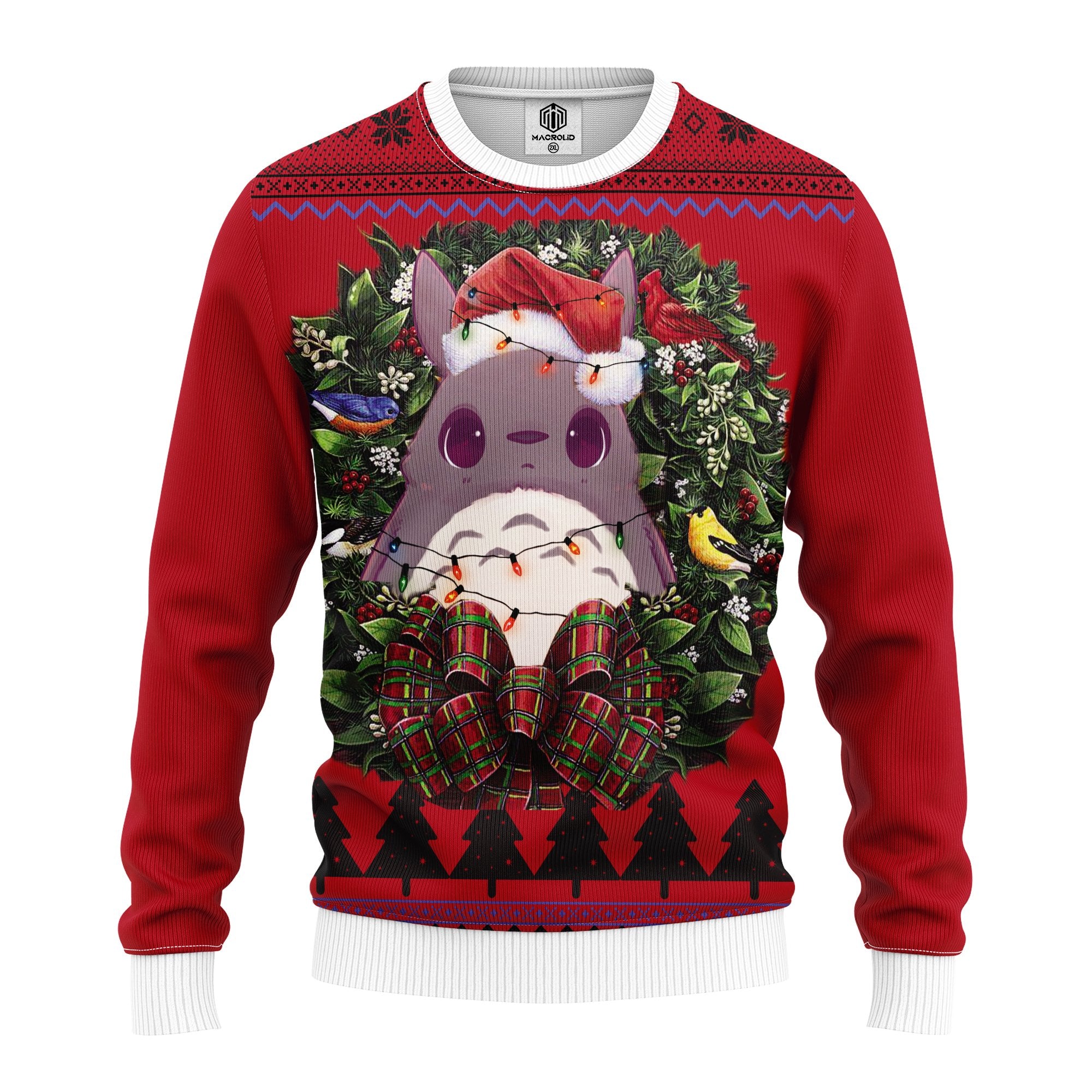 Totoro Noel Mc Ugly Christmas Sweater Thanksgiving Gift