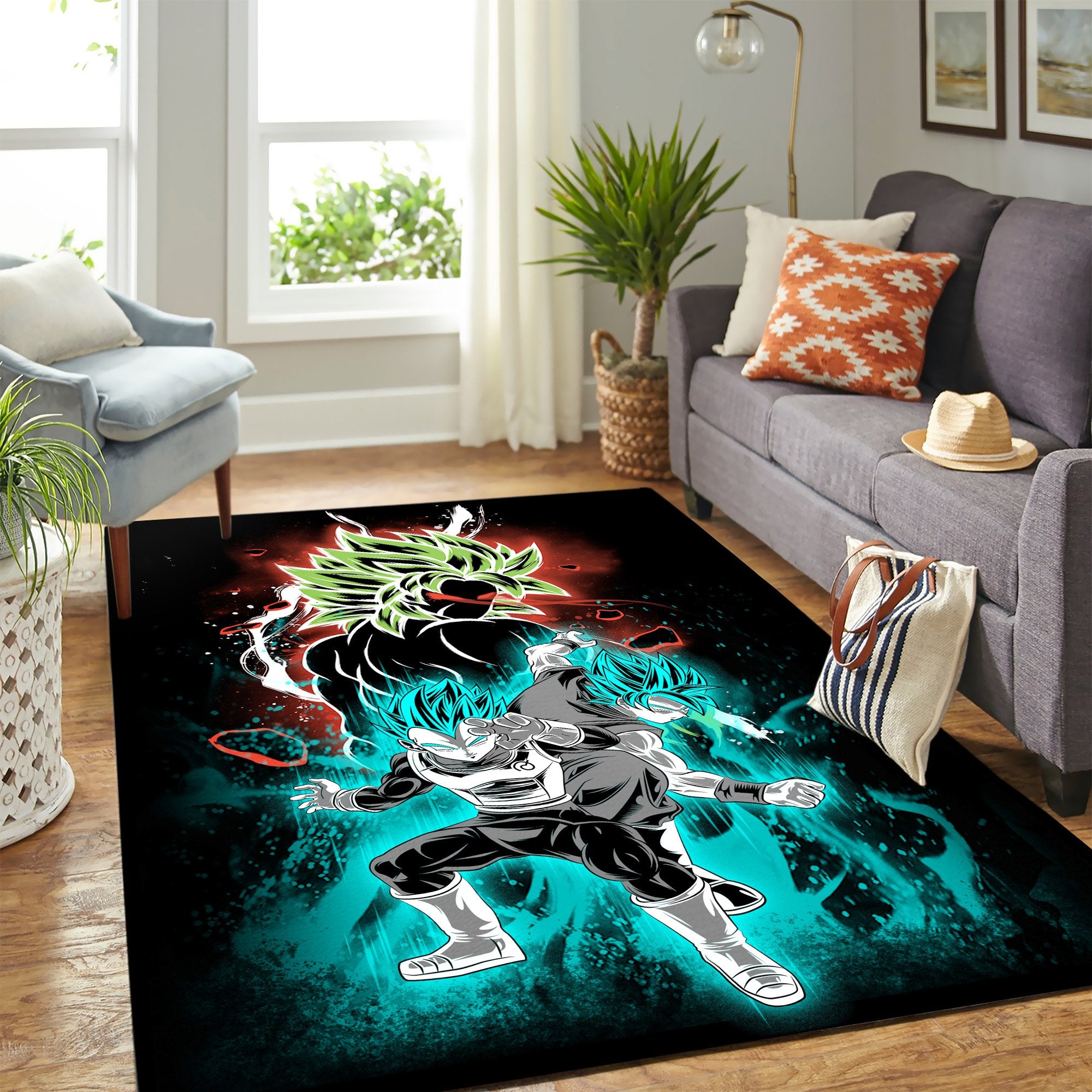 Vegeta Goku Carpet Rug