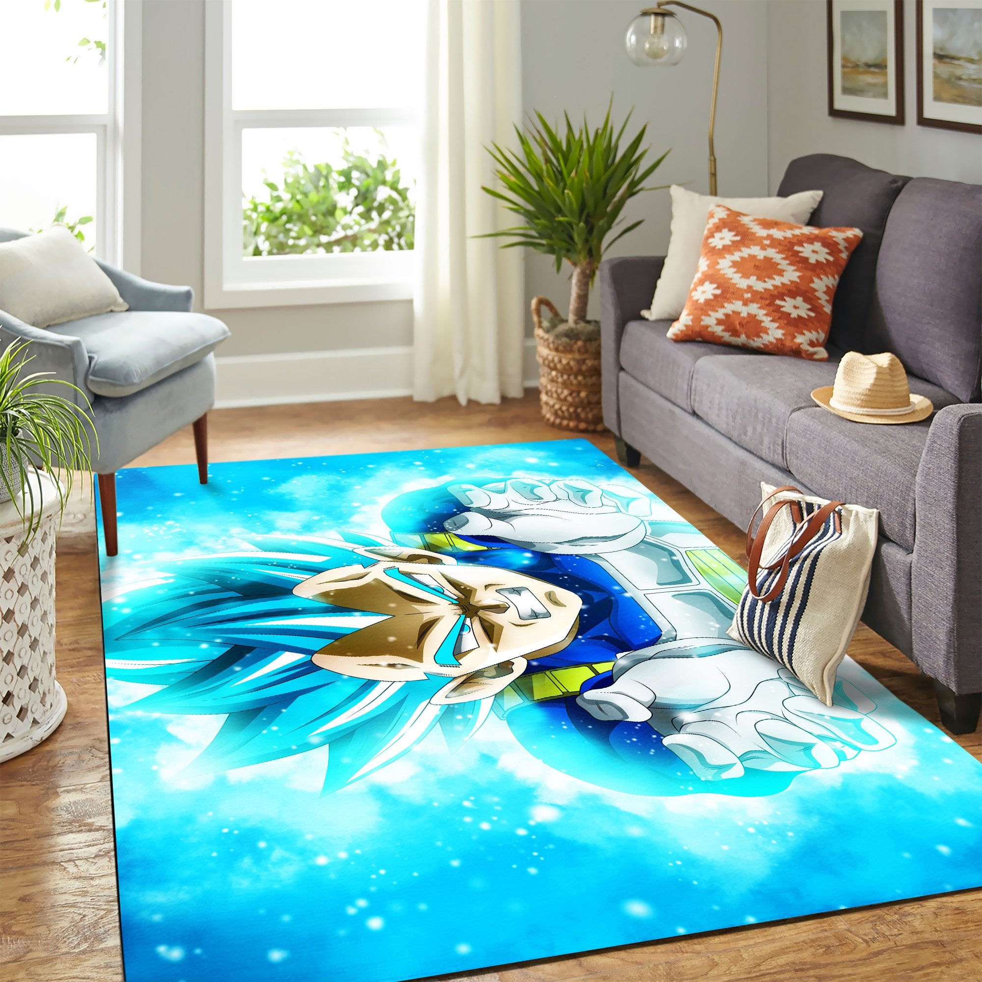 Vegeta Goku Dragon Ball Carpet Rug