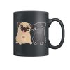 Couple Pug Mug Valentine Gifts Color Coffee Mug