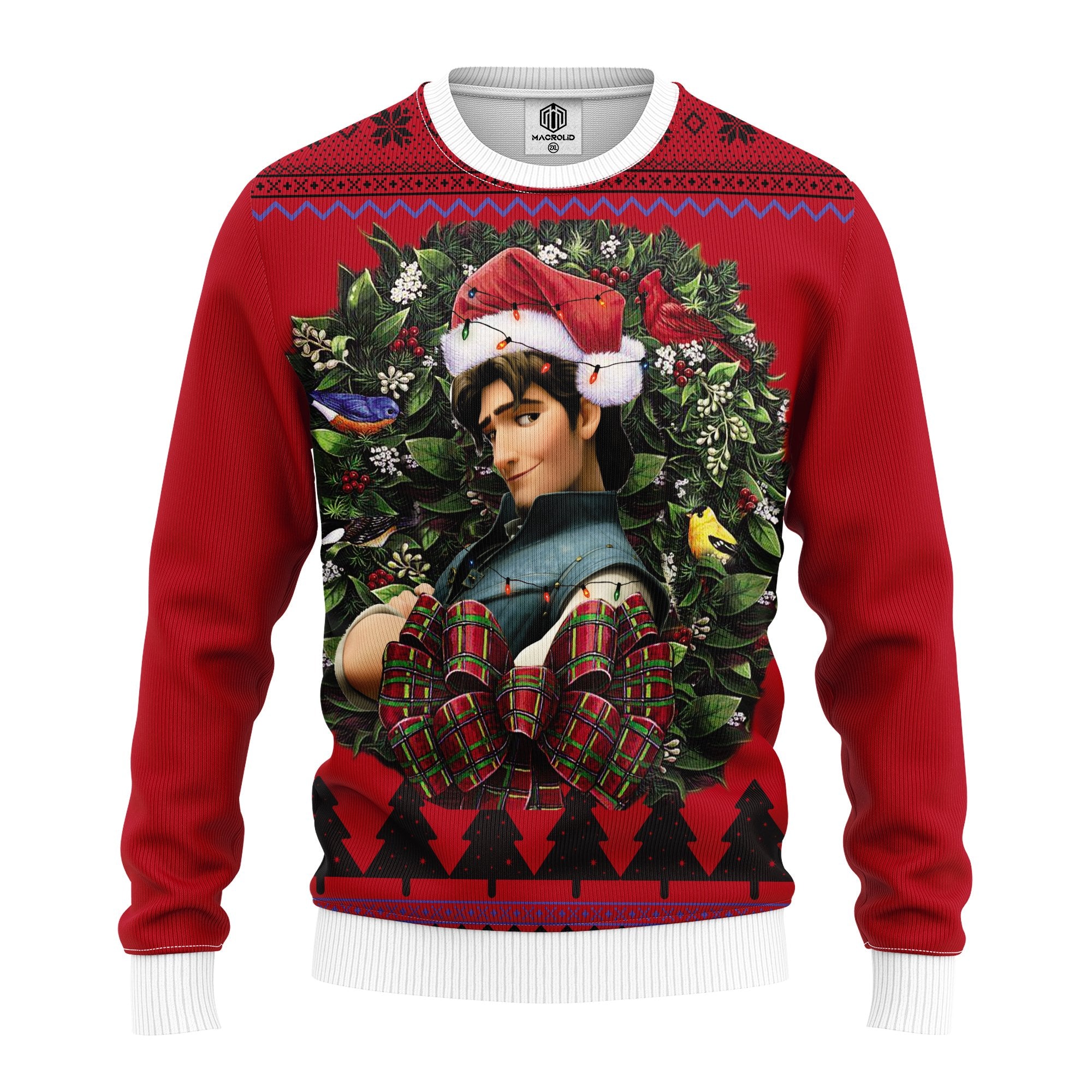 Tangled Flin Noel Mc Ugly Christmas Sweater Thanksgiving Gift