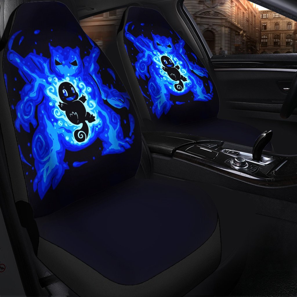 Blastoise And Squirtle Seat Cover