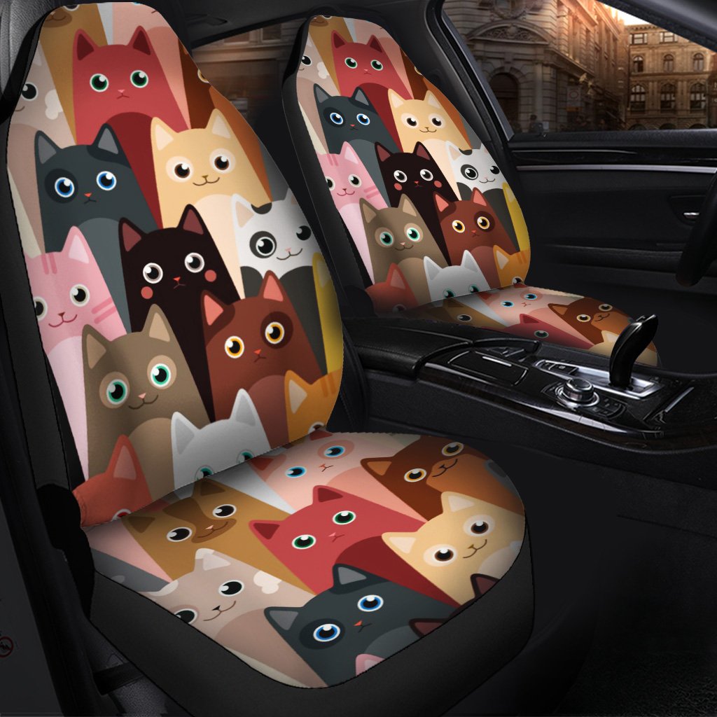 Cat Funny Seat Cover