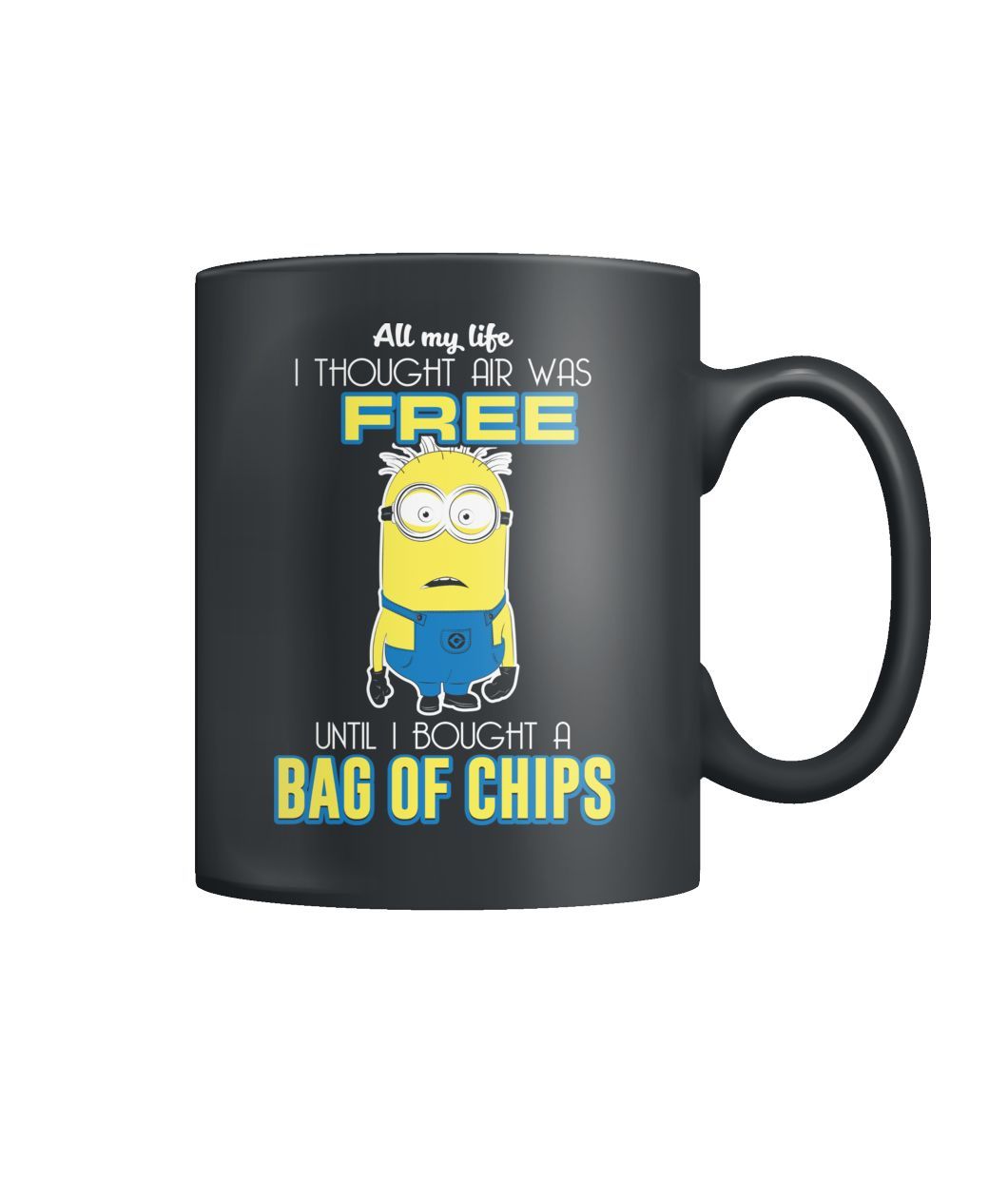 Minion Bag Of Chips Mug Valentine Gifts Color Coffee Mug