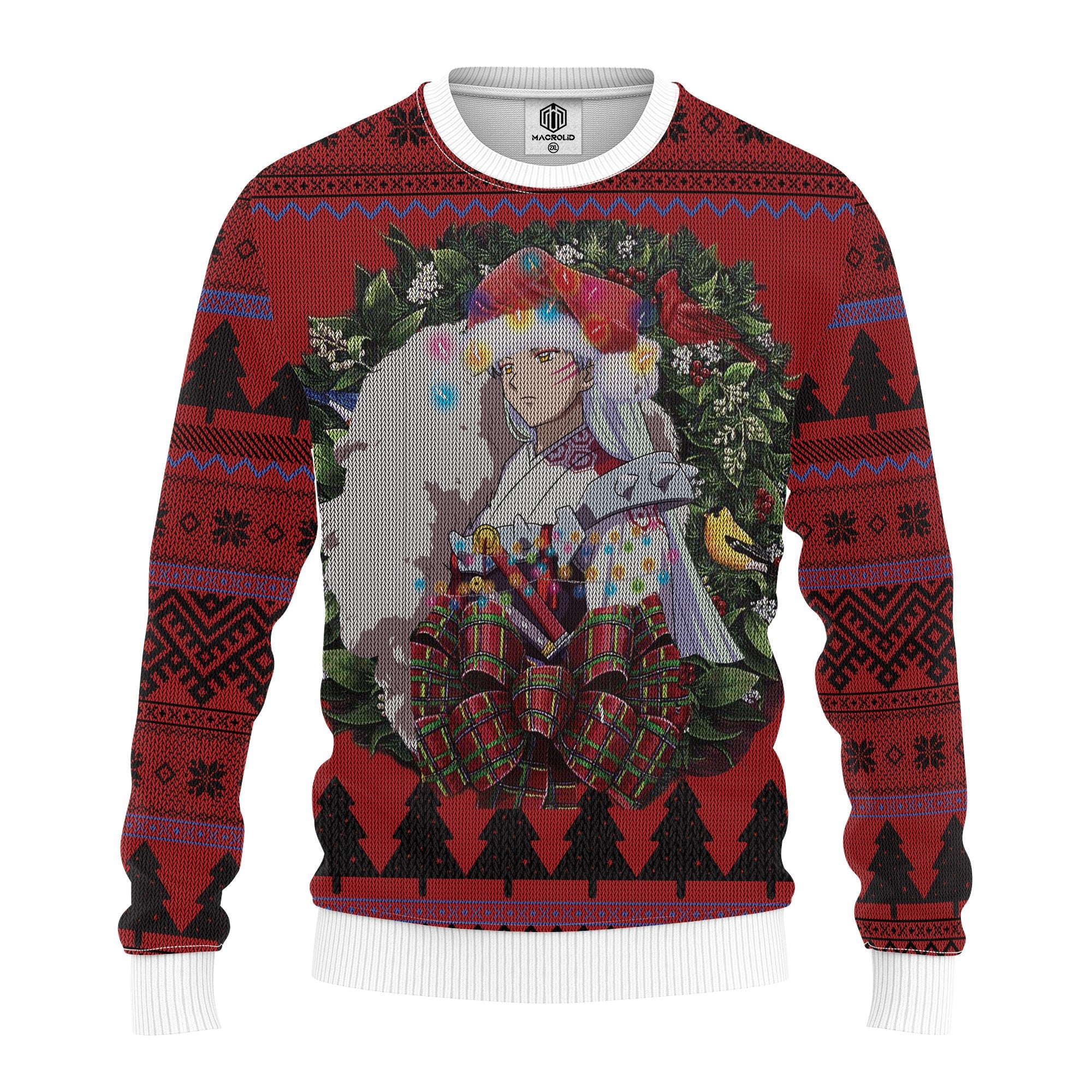 Sesshomaru Inuyasha Mc Ugly Christmas Sweater Thanksgiving Gift