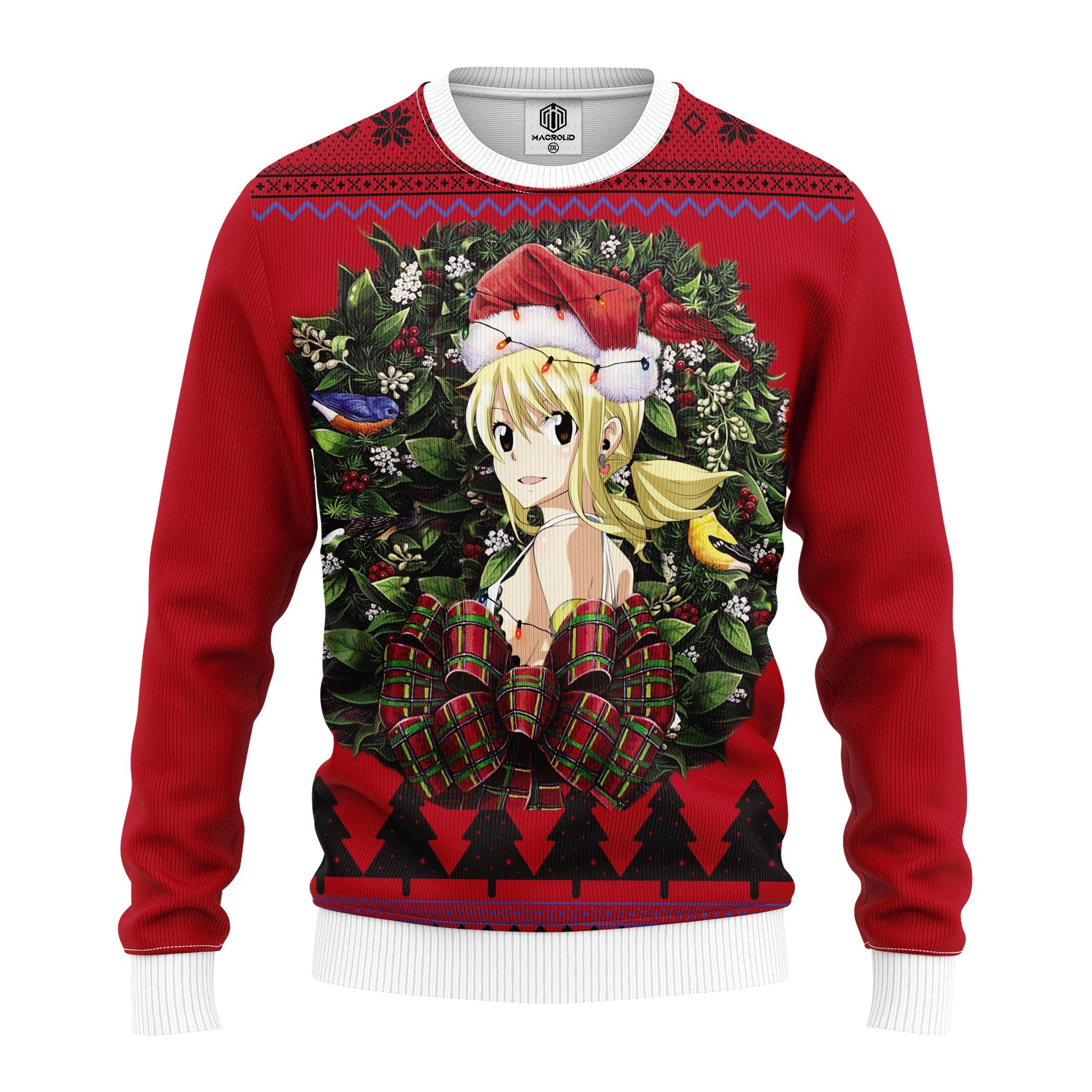 Lucy Heartfilia Fairy Tail Noel Mc Ugly Christmas Sweater Thanksgiving Gift