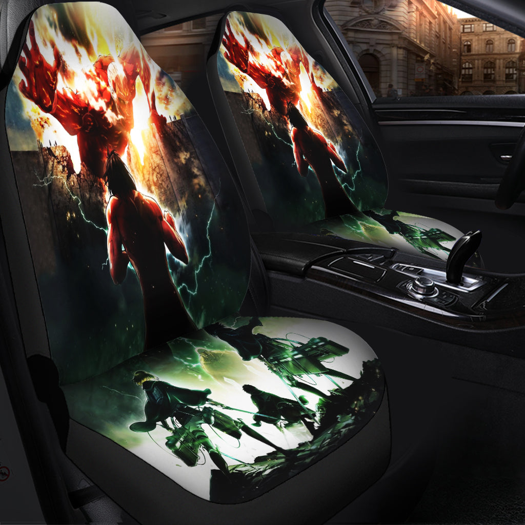 Attack On Titans Anime Seat Cover